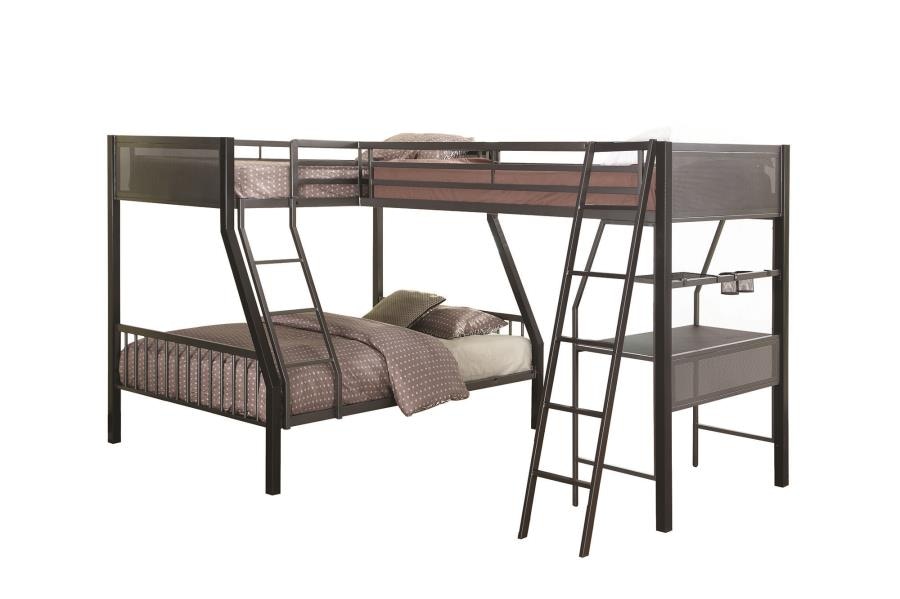 Coaster Youth Meyers Traditional Grey Twin Loft Addon 460392