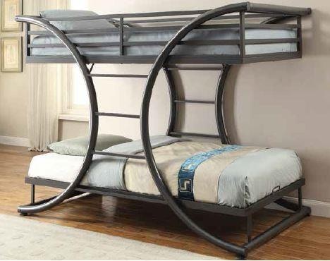 Coaster bunk beds twin deals over full