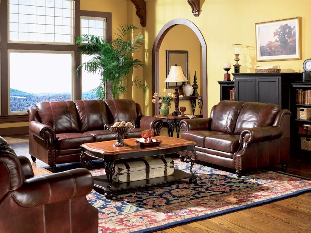 3-Piece Brown Living Room Set