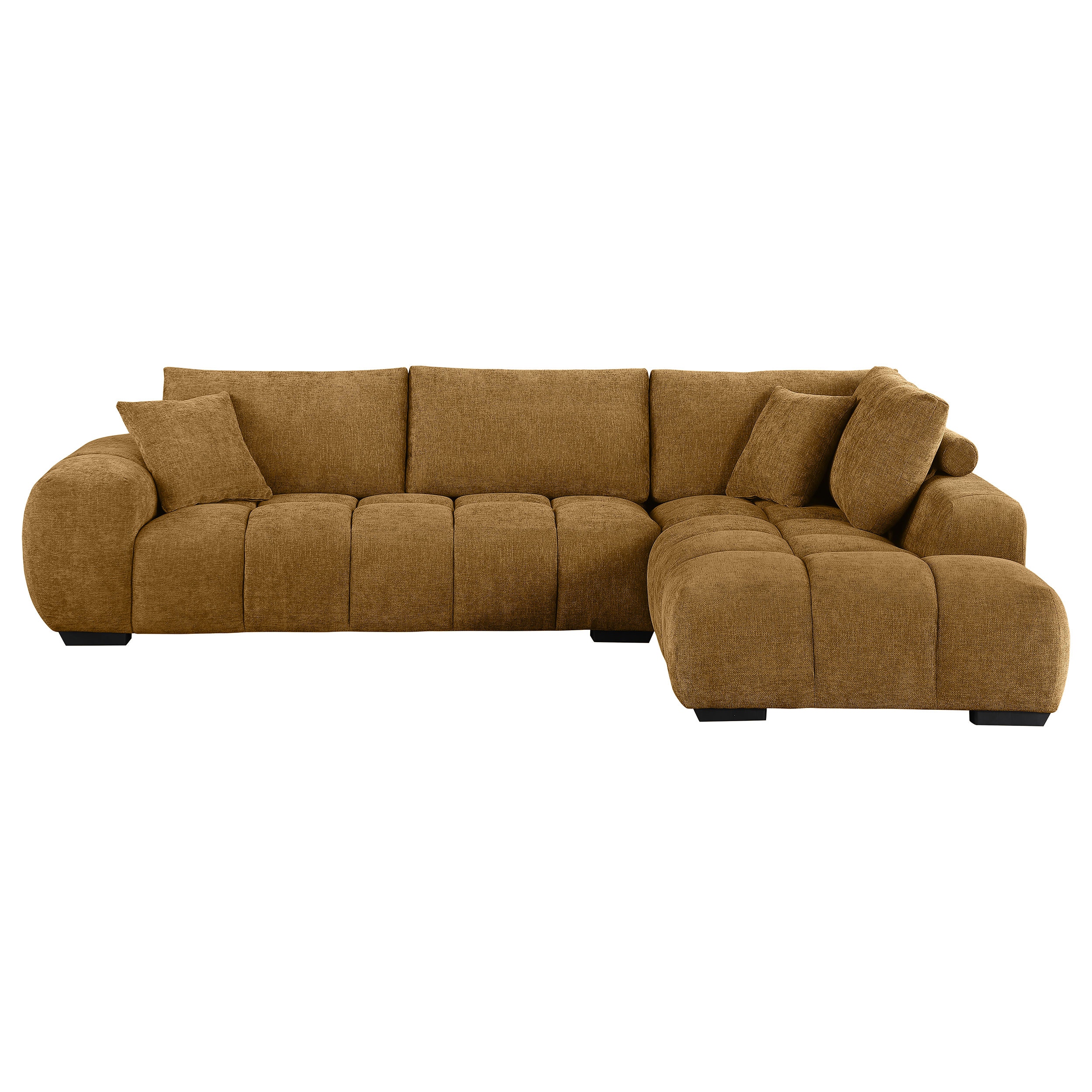 Coaster Living Room Camacho Upholstered Chaise Sectional Sofa