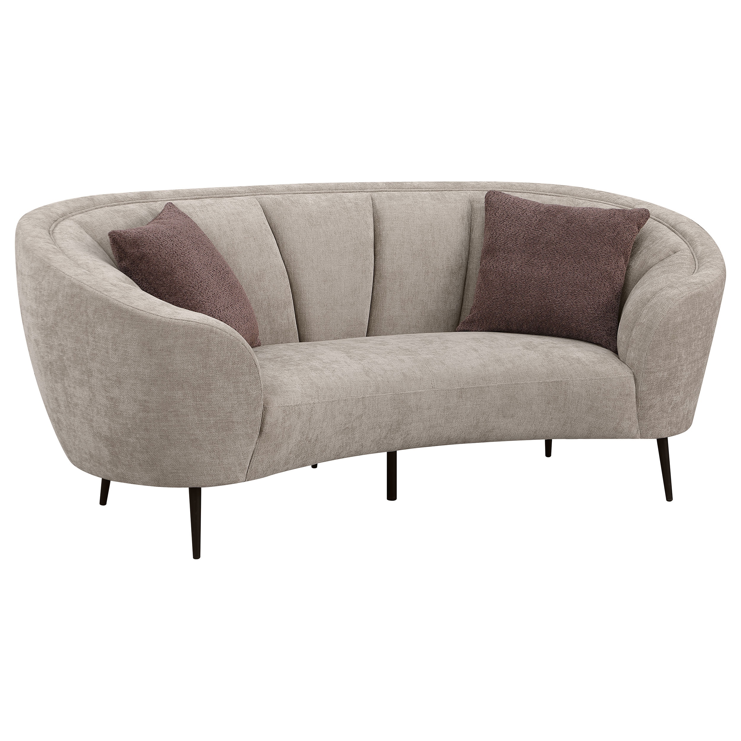 USA　三葉虫　エルドレドゲオスプ　33mm Coaster Living Room Ellorie 2-piece Upholstered Curved Sofa Set