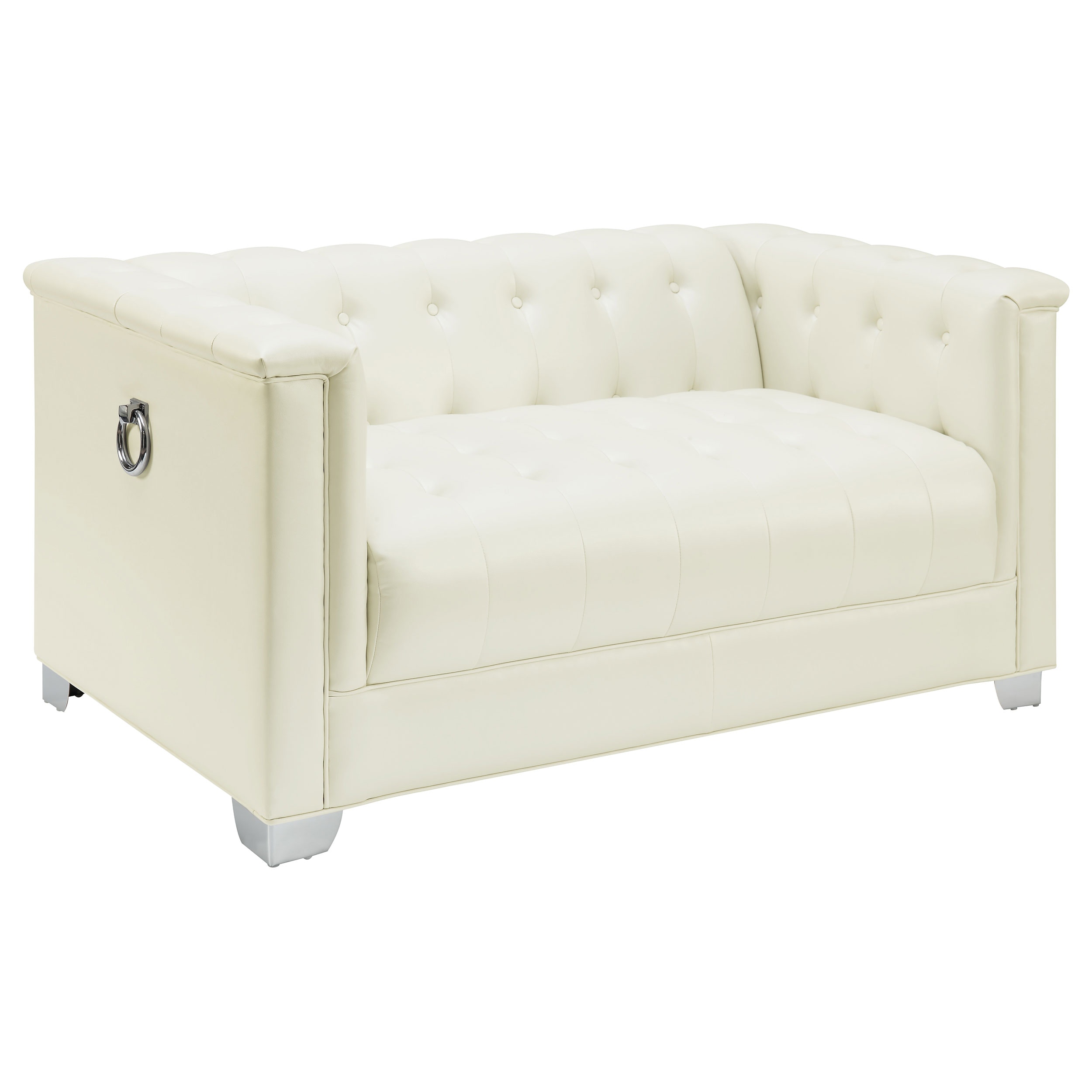 Coaster Living Room Chaviano 2-piece Upholstered Track Arm