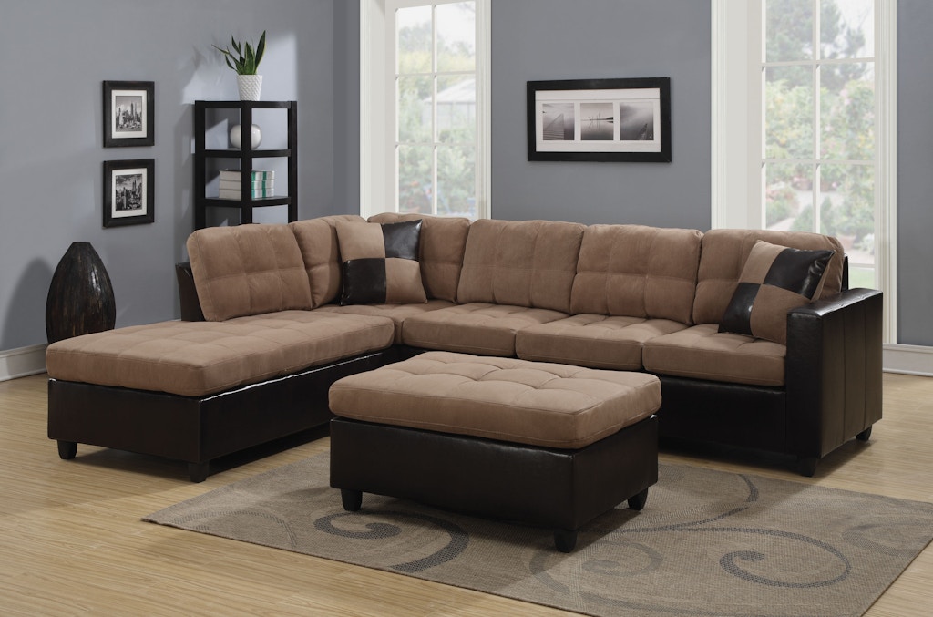 coaster living room sectional