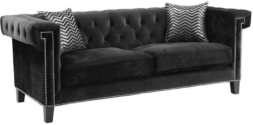 charcoal velvet sofa bed