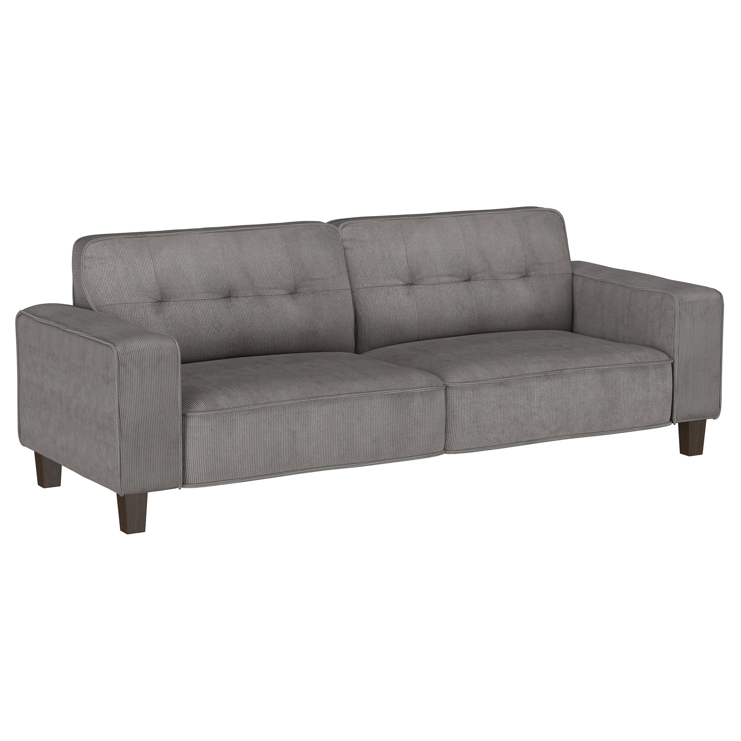 Coaster Living Room Deerhurst Upholstered Track Arm Tufted