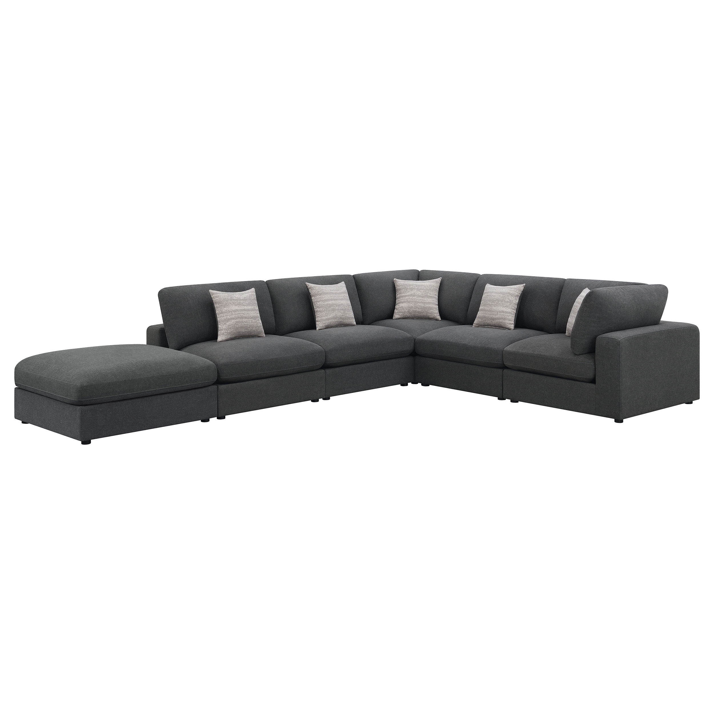 Coaster Living Room Serene 6-piece Upholstered Modular Sectional