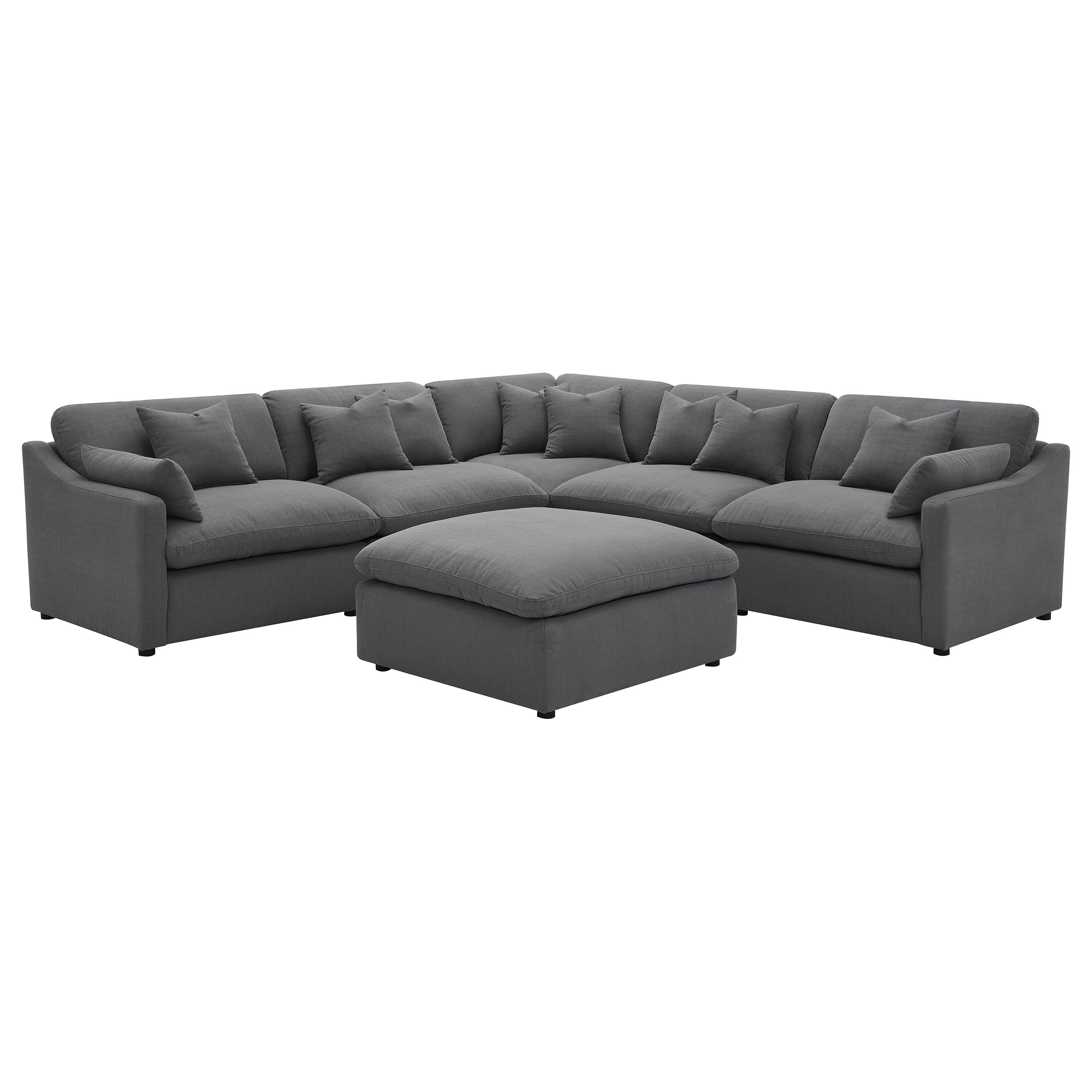 NUMBER NINE スカル & GOTHAM CITY クッションセット Coaster Living Room Sectional 551455-SET - Furniture Market