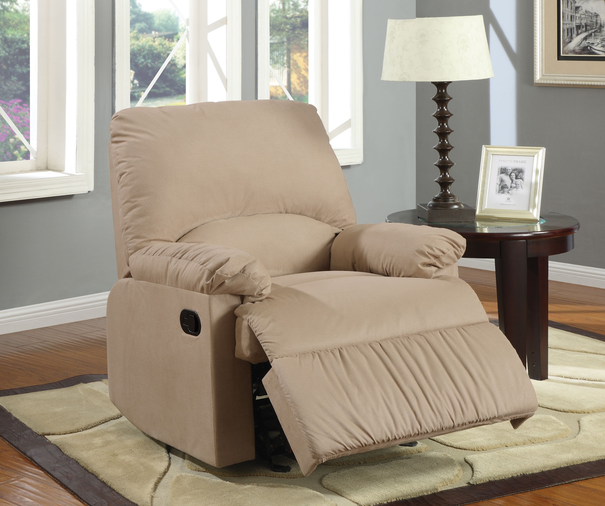 Coaster Living Room Glider Recliner 600264G Furniture Plus Inc