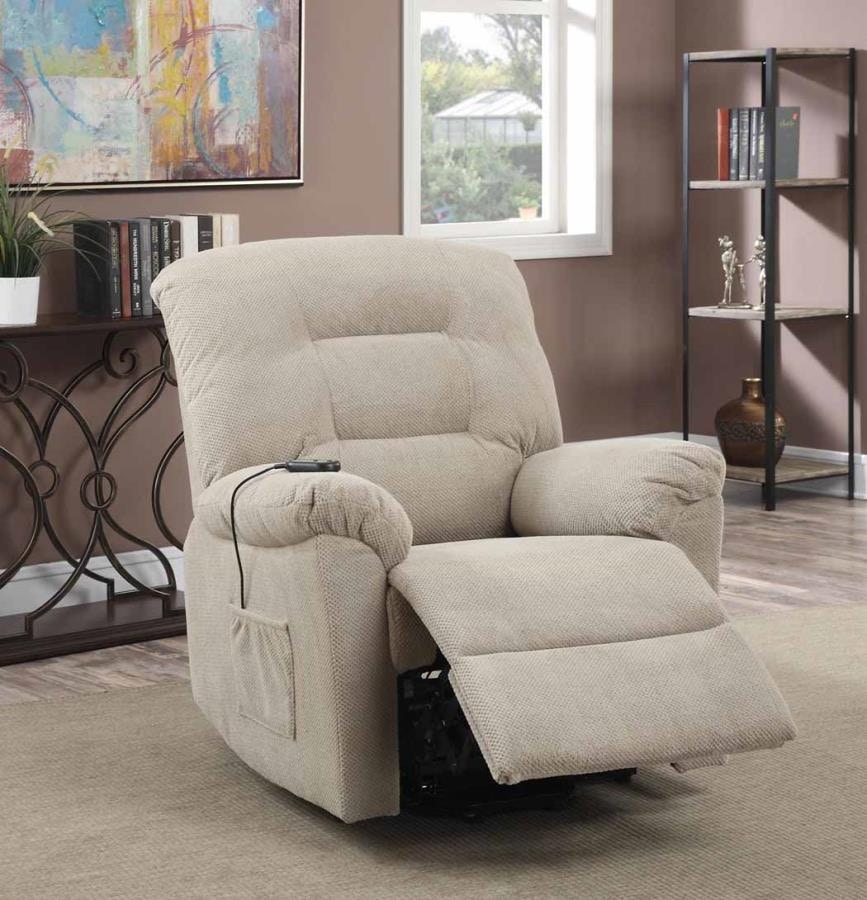 coaster home furnishings power lift recliner