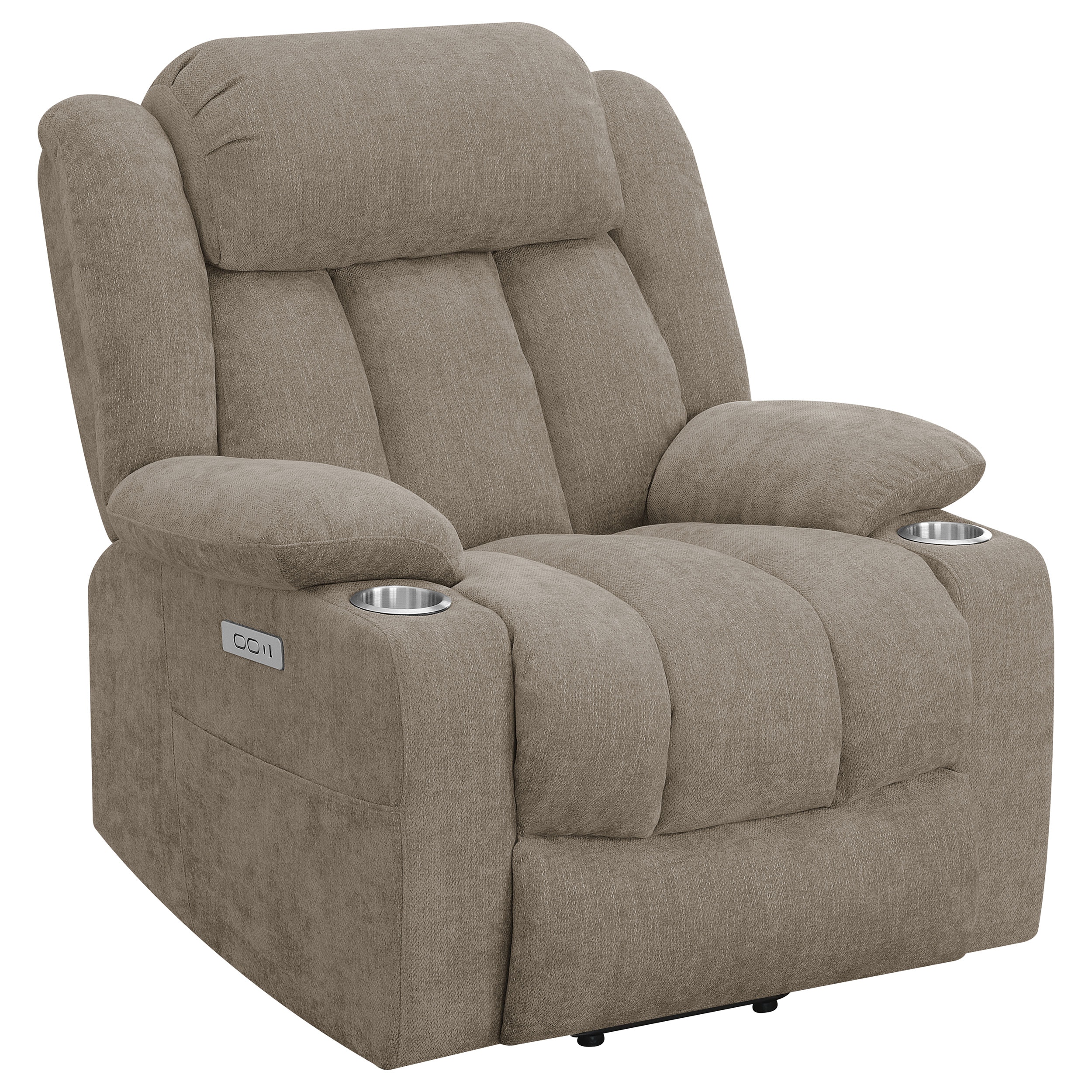 Coaster Living Room Houston Upholstered Power Lift Recliner Chair