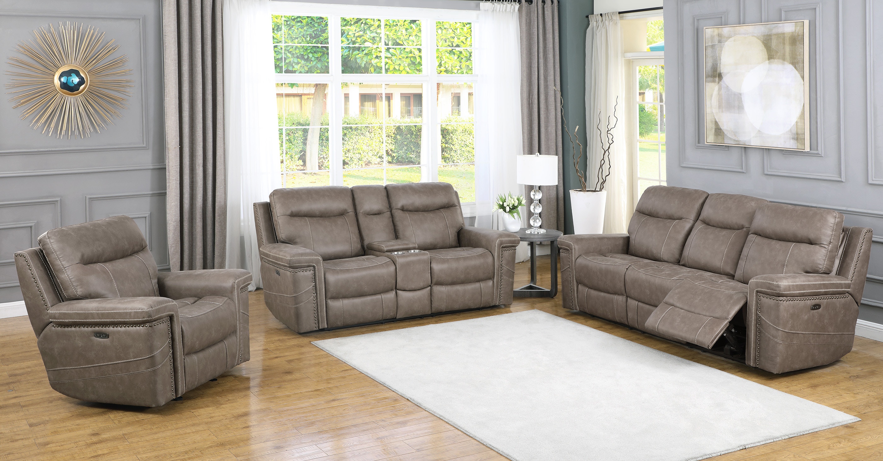 Coaster reclining online sofa