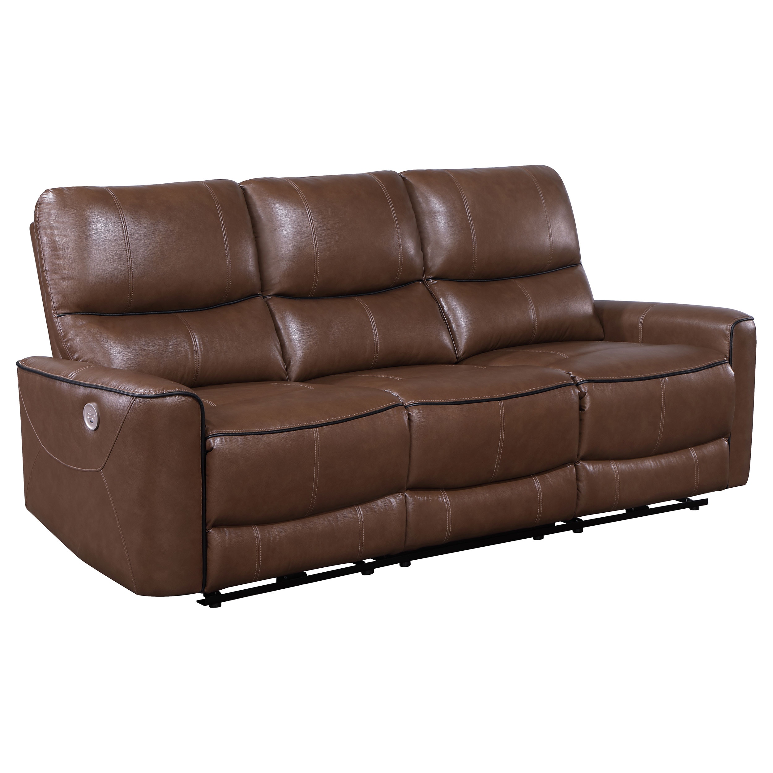 Coaster Living Room Greenfield 2-piece Power Reclining Sofa Set