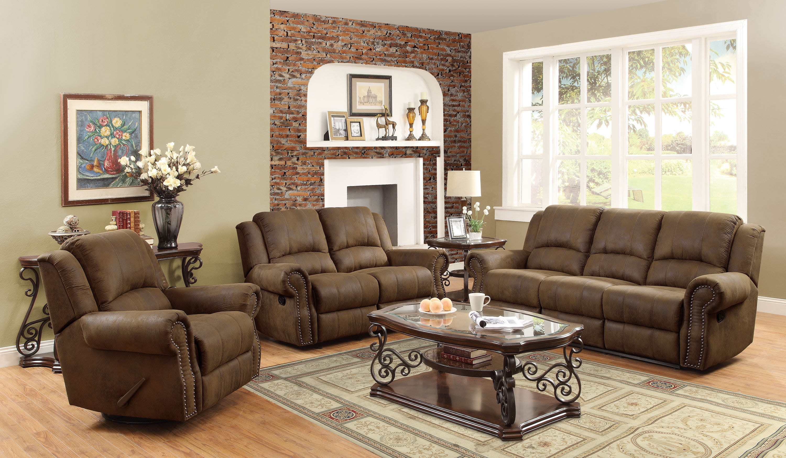 Coaster deals swivel recliner