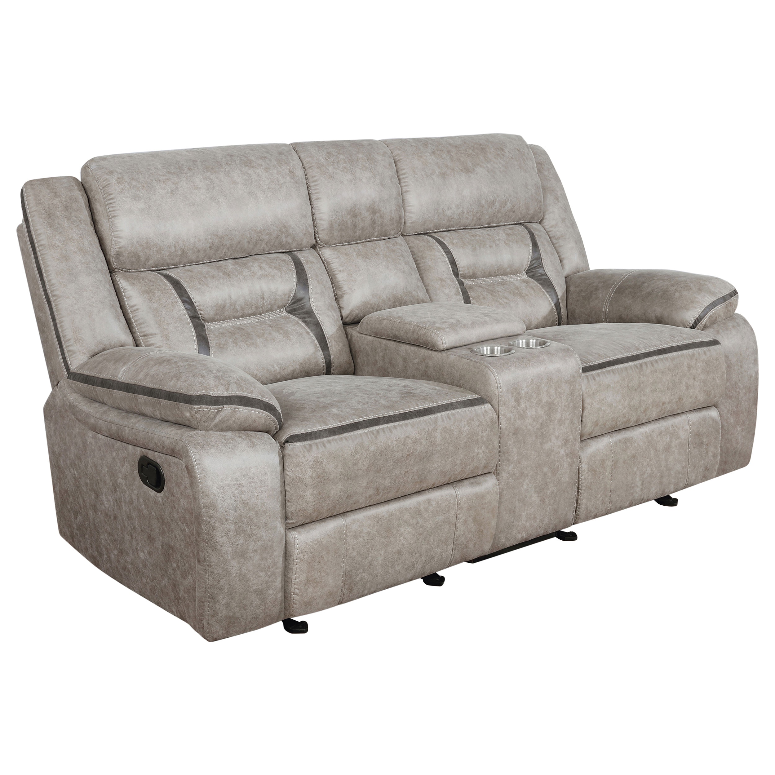 Coaster Living Room Greer 3-piece Upholstered Reclining Sofa Set