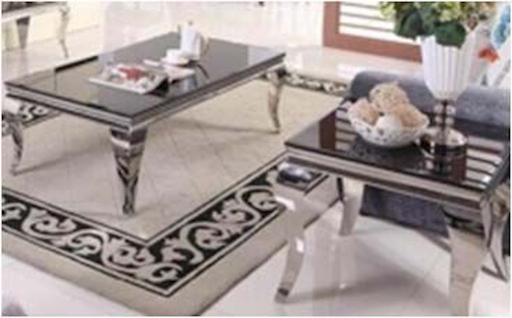 Coaster Living Room Contemporary Black Coffee Table Box Two Table Frame 705018b2 Valeri Furniture