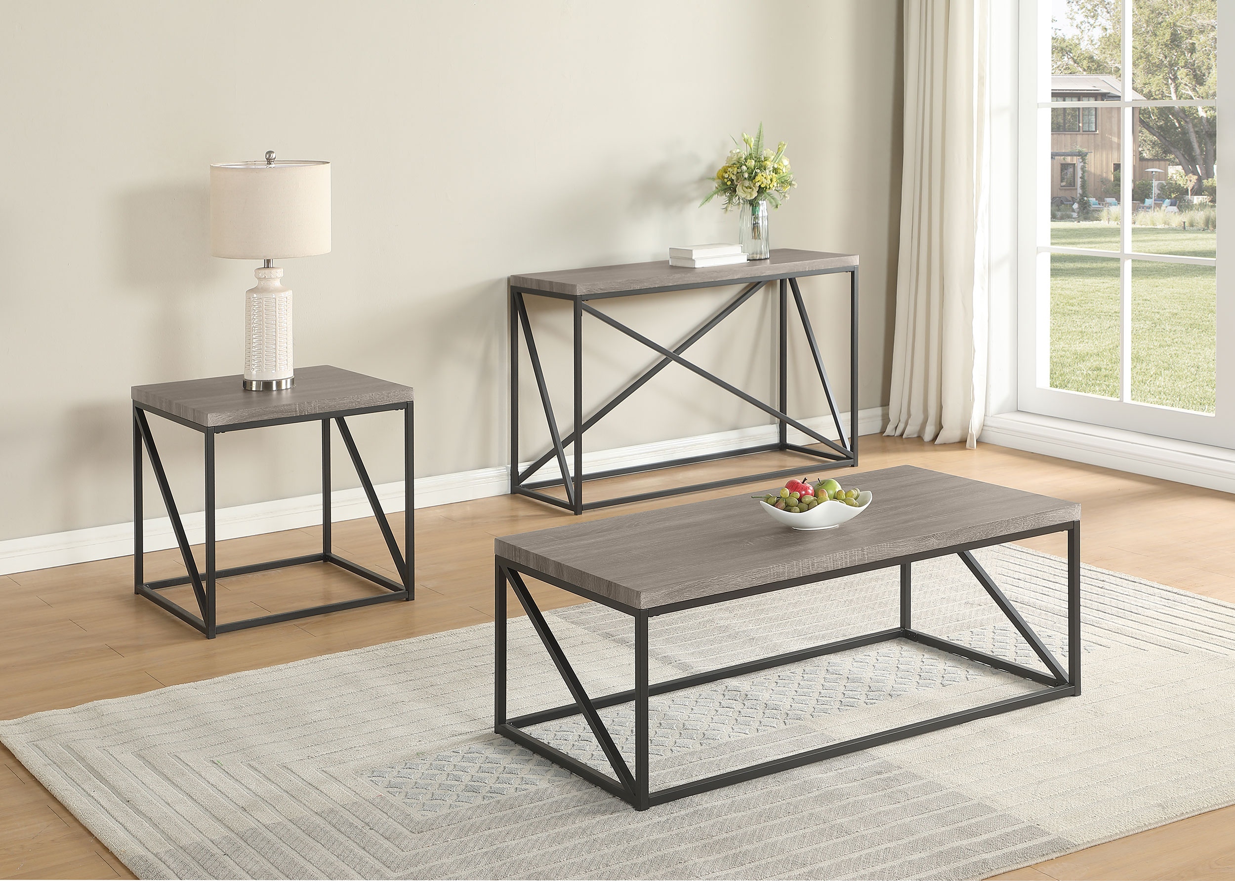 Coaster Living Room Birdie Rectangular Engineered Wood