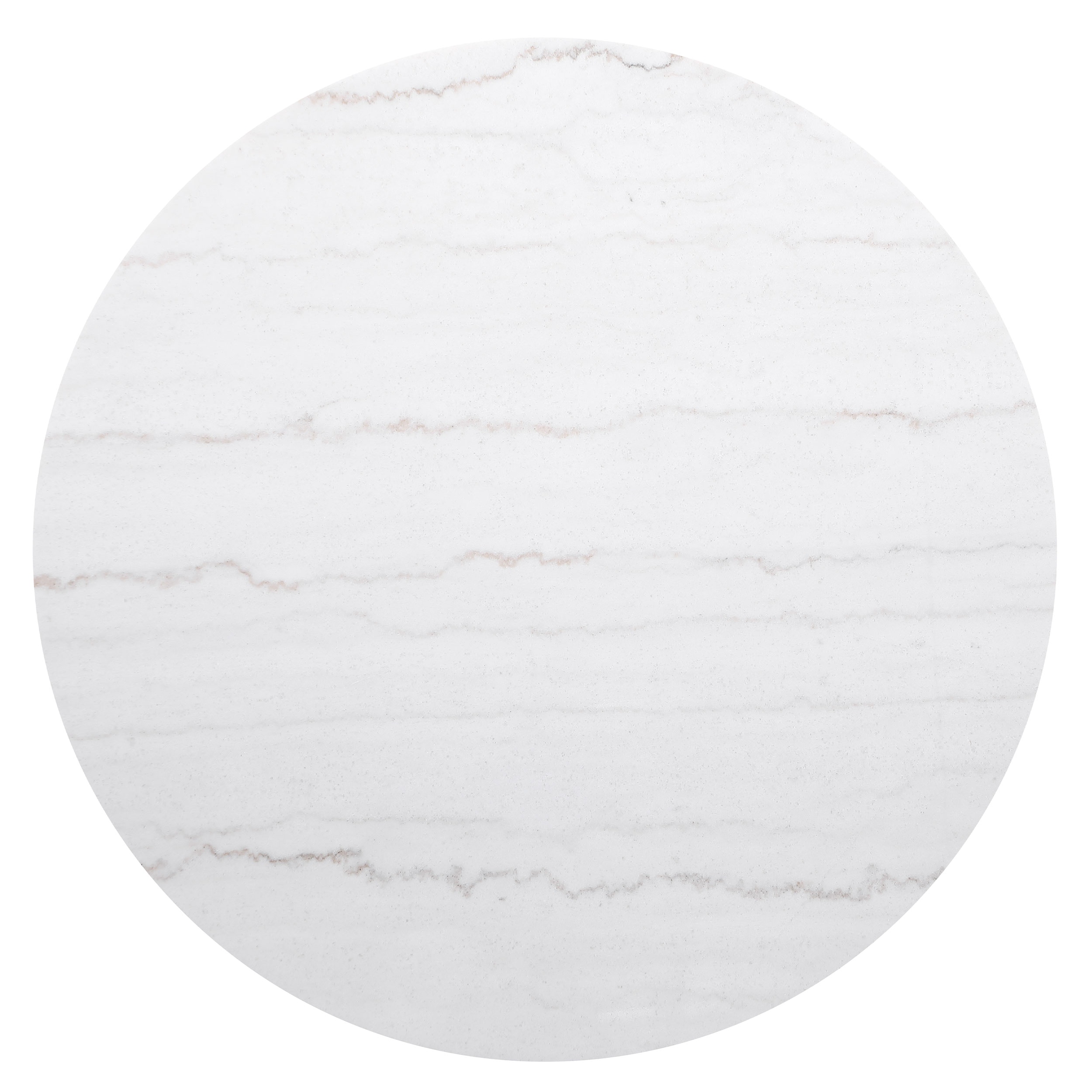 Coaster Living Room Jason Round Marble Top Coffee Table