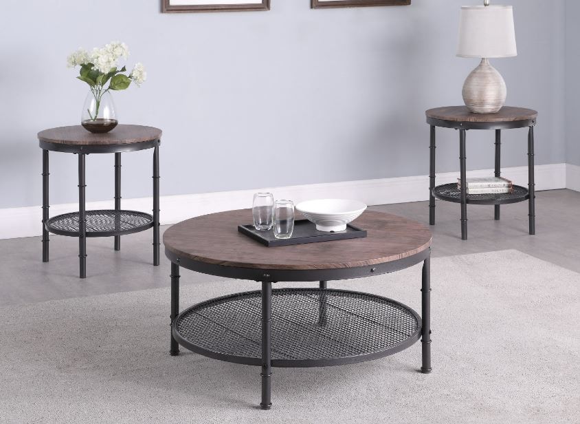 Coaster 3 piece coffee deals table set