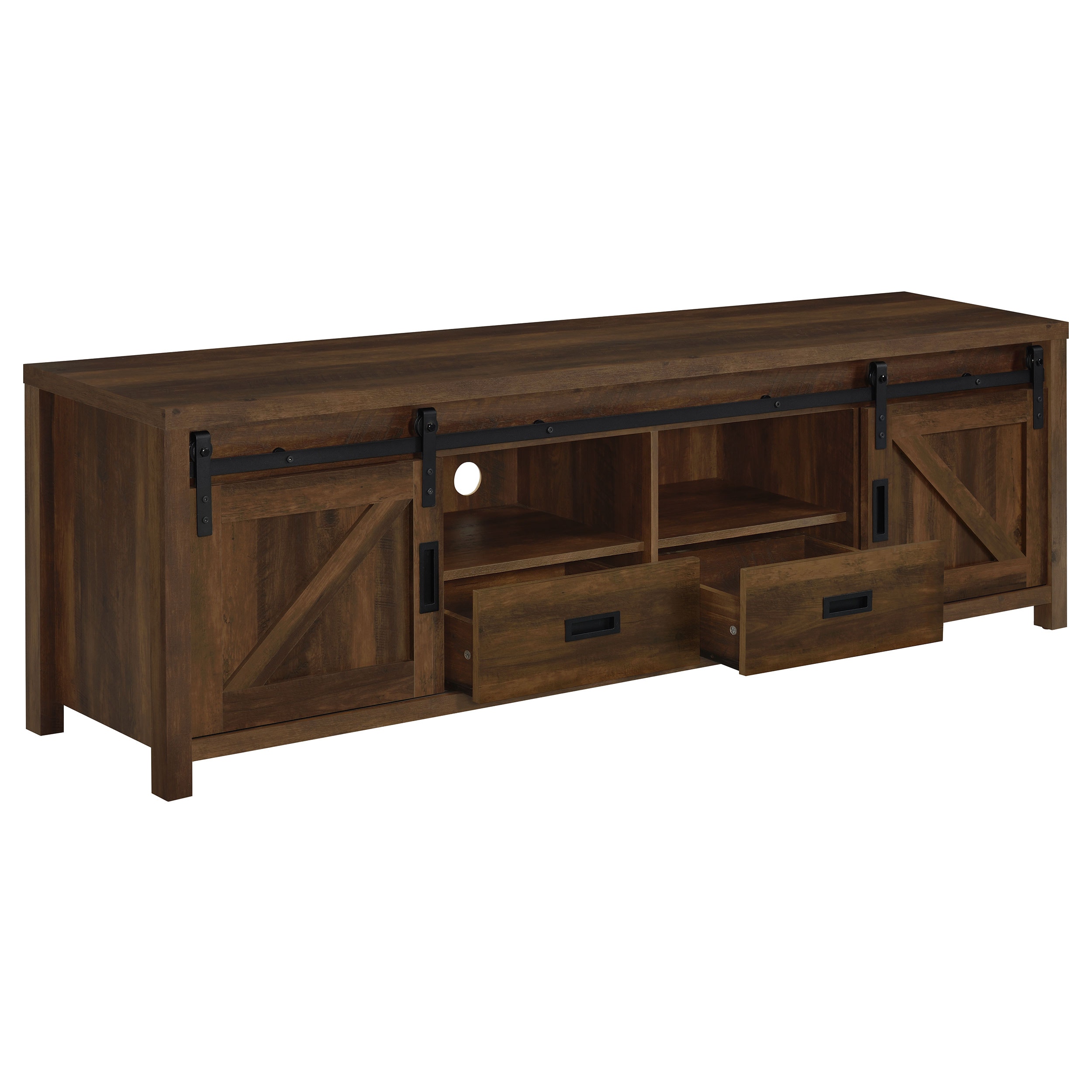 Coaster Home Entertainment Madra 2-door Engineered Wood 79-inch TV
