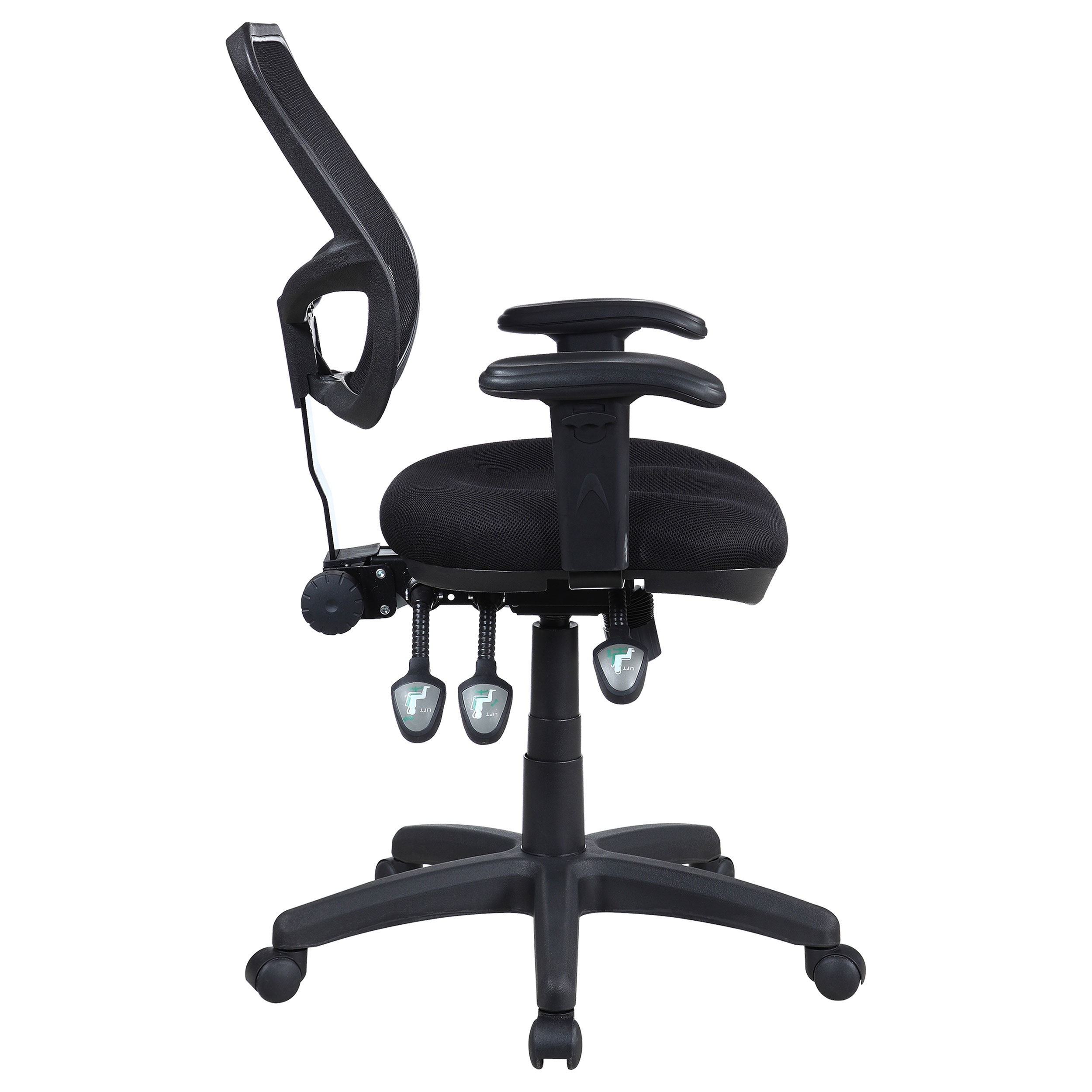 Coaster Home Office Rollo Upholstered Adjustable Ergonomic Office