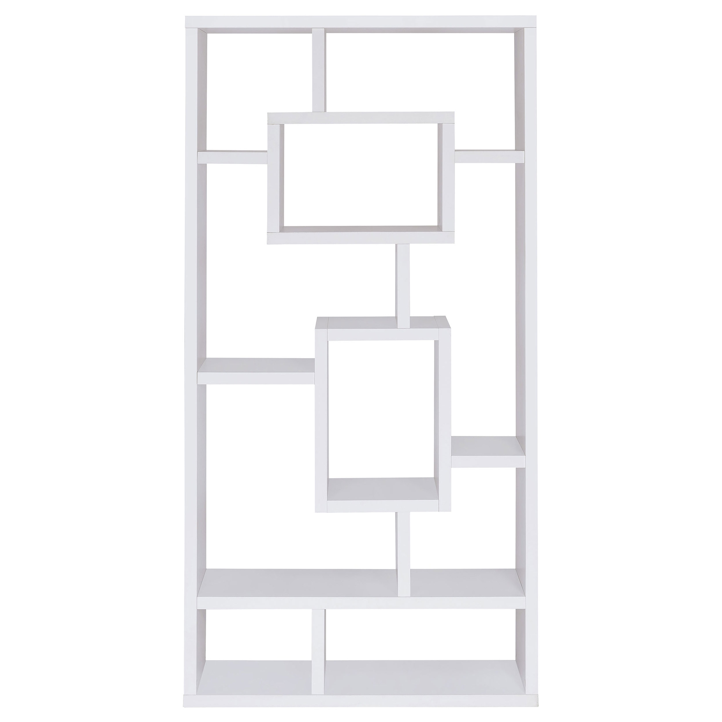 Coaster Home Office Corey 71-inch 8-shelf Bookshelf White Coaster Home Office Corey 71-inch 8-shelf Bookshelf White