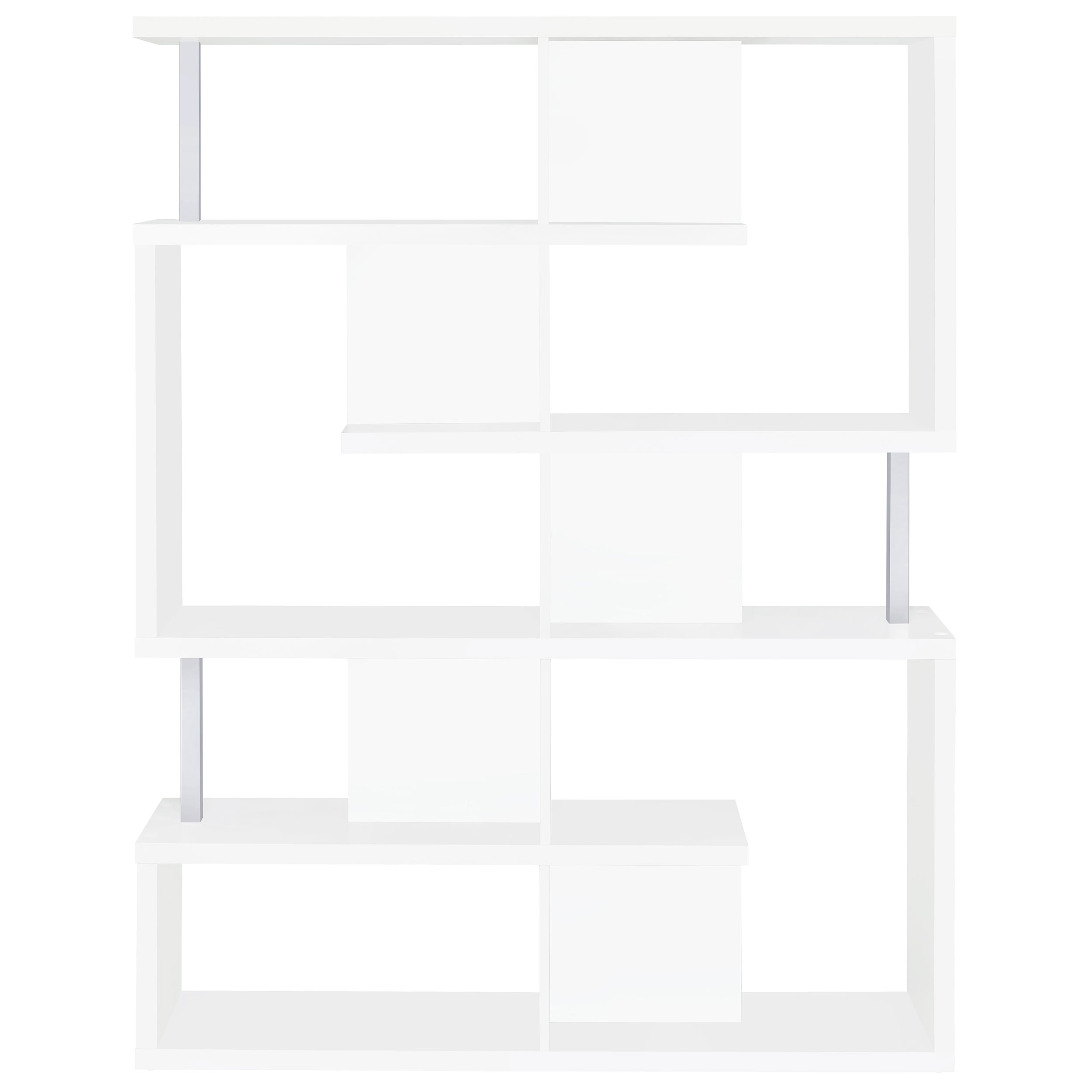 Coaster Home Office Hoover 63-inch 5-shelf Bookshelf White 800310