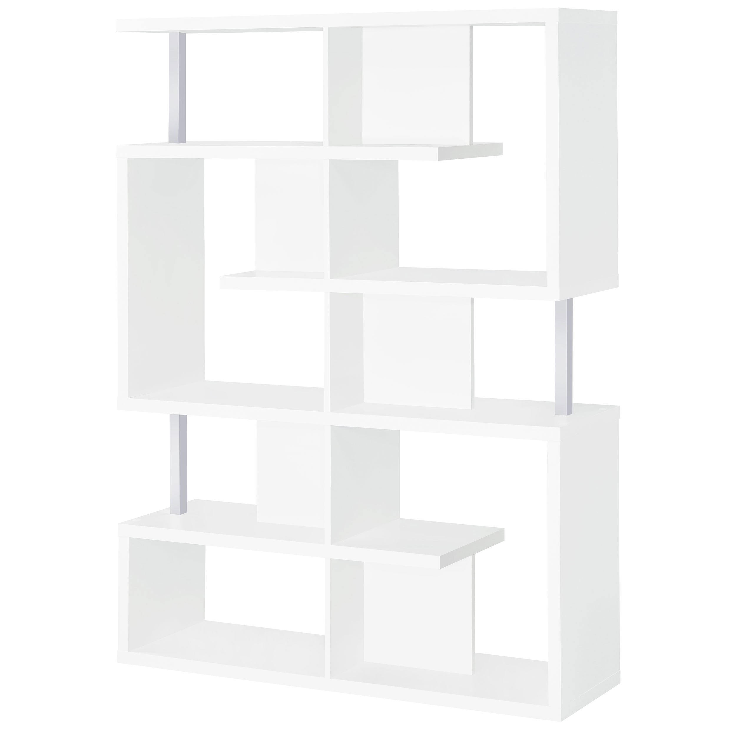 Coaster Home Office Hoover 63-inch 5-shelf Bookshelf White 800310