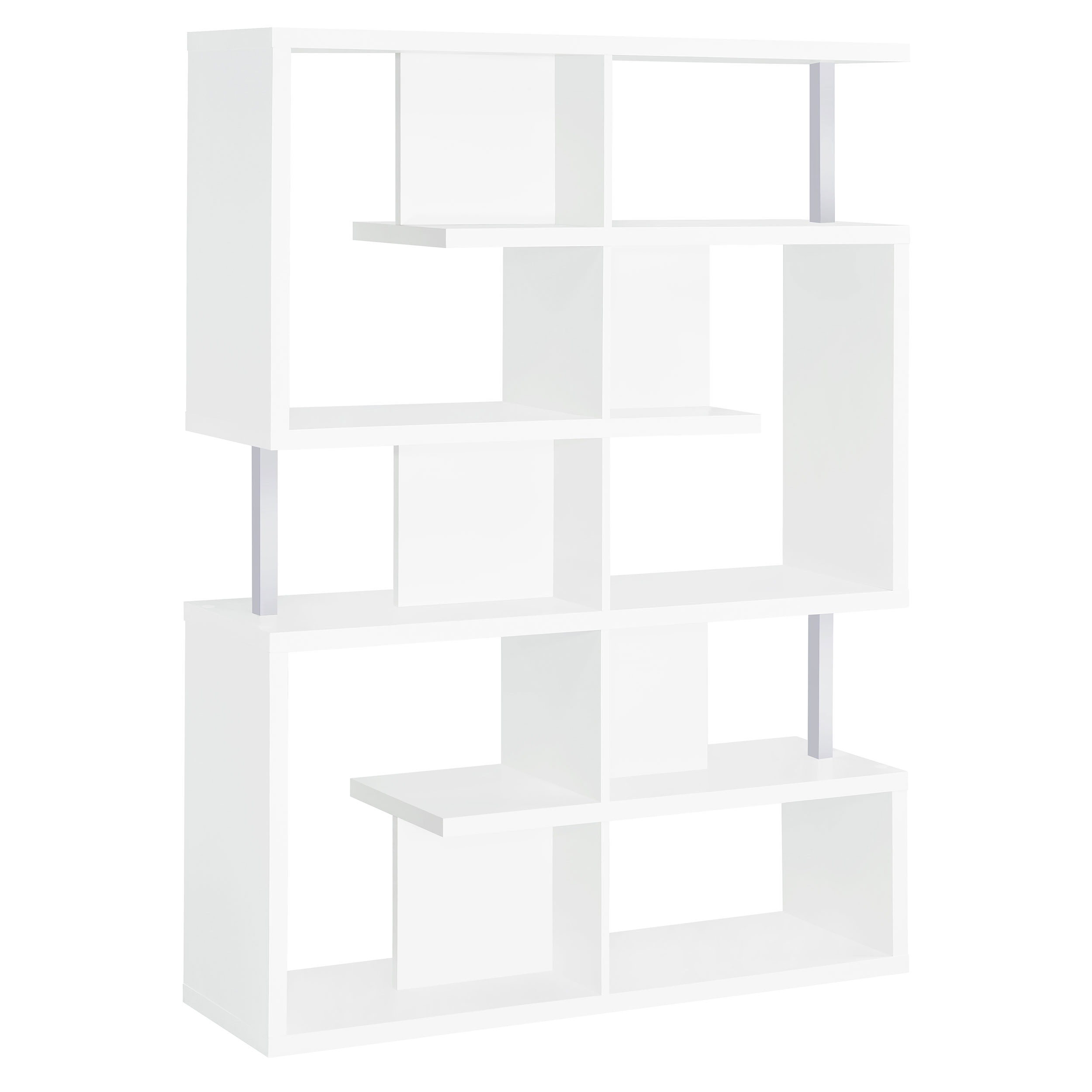 Coaster Home Office Hoover 63-inch 5-shelf Bookshelf White 800310