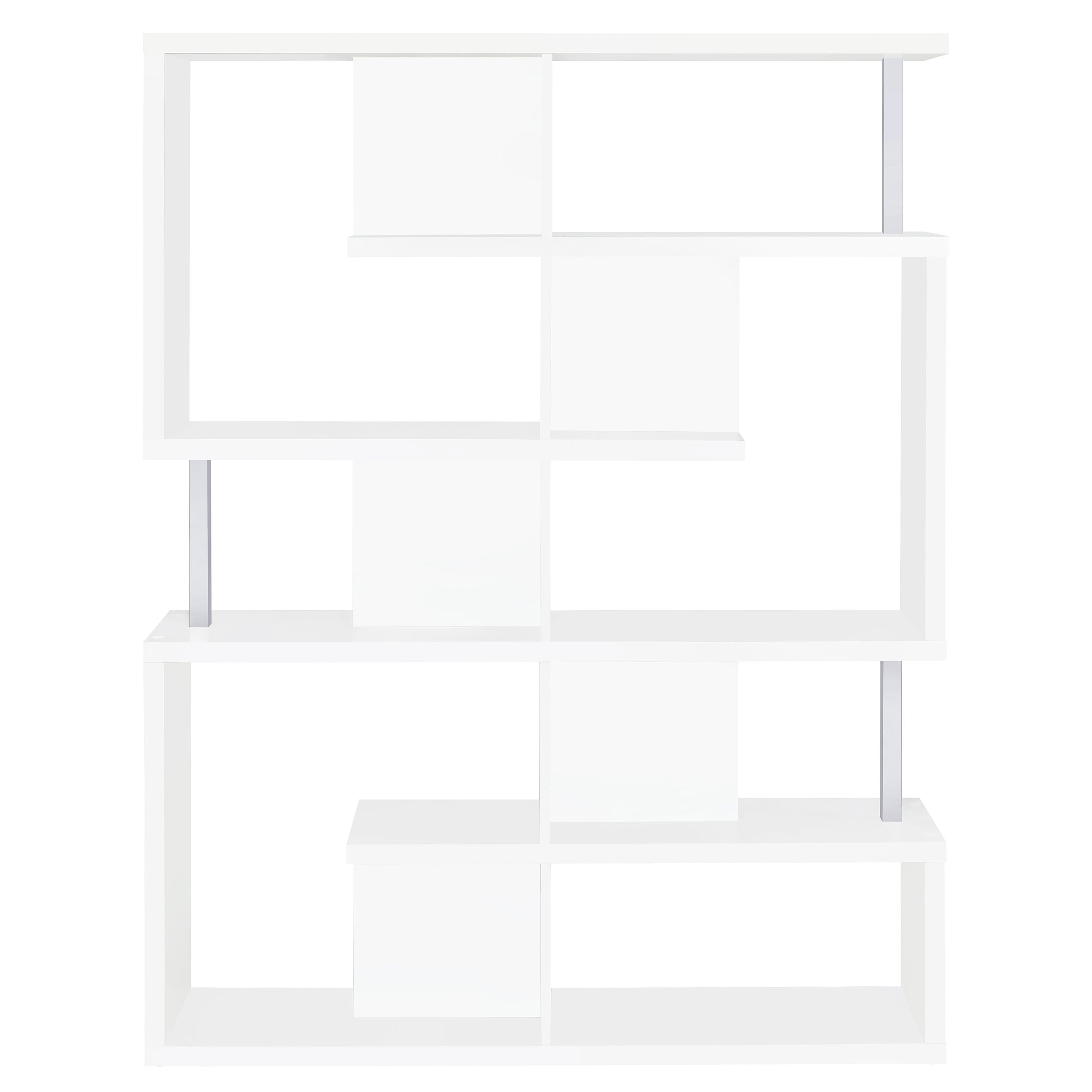 Coaster Home Office Hoover 63-inch 5-shelf Bookshelf White 800310