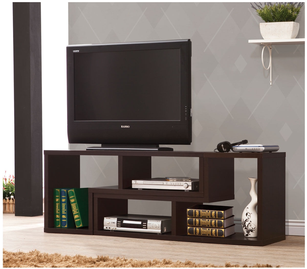 Coaster Home Office Velma Multipurpose TV Stand And Bookshelf
