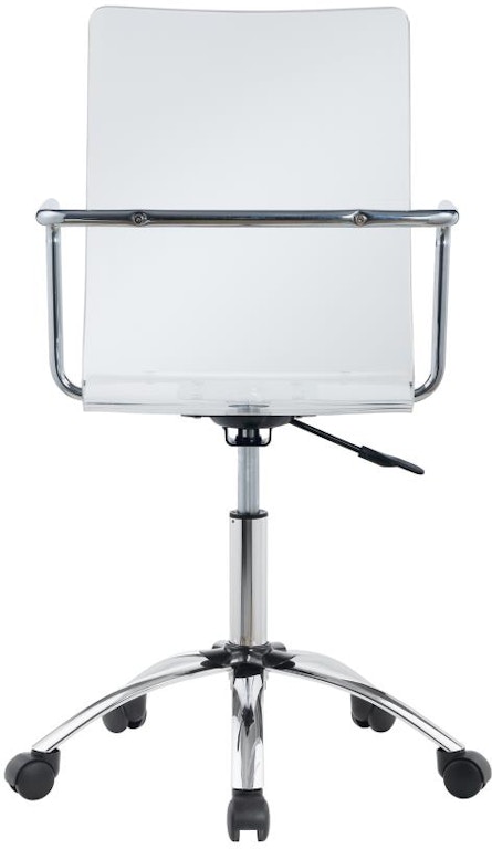 Coaster Home Office Amaturo Acrylic Adjustable Home Office Desk