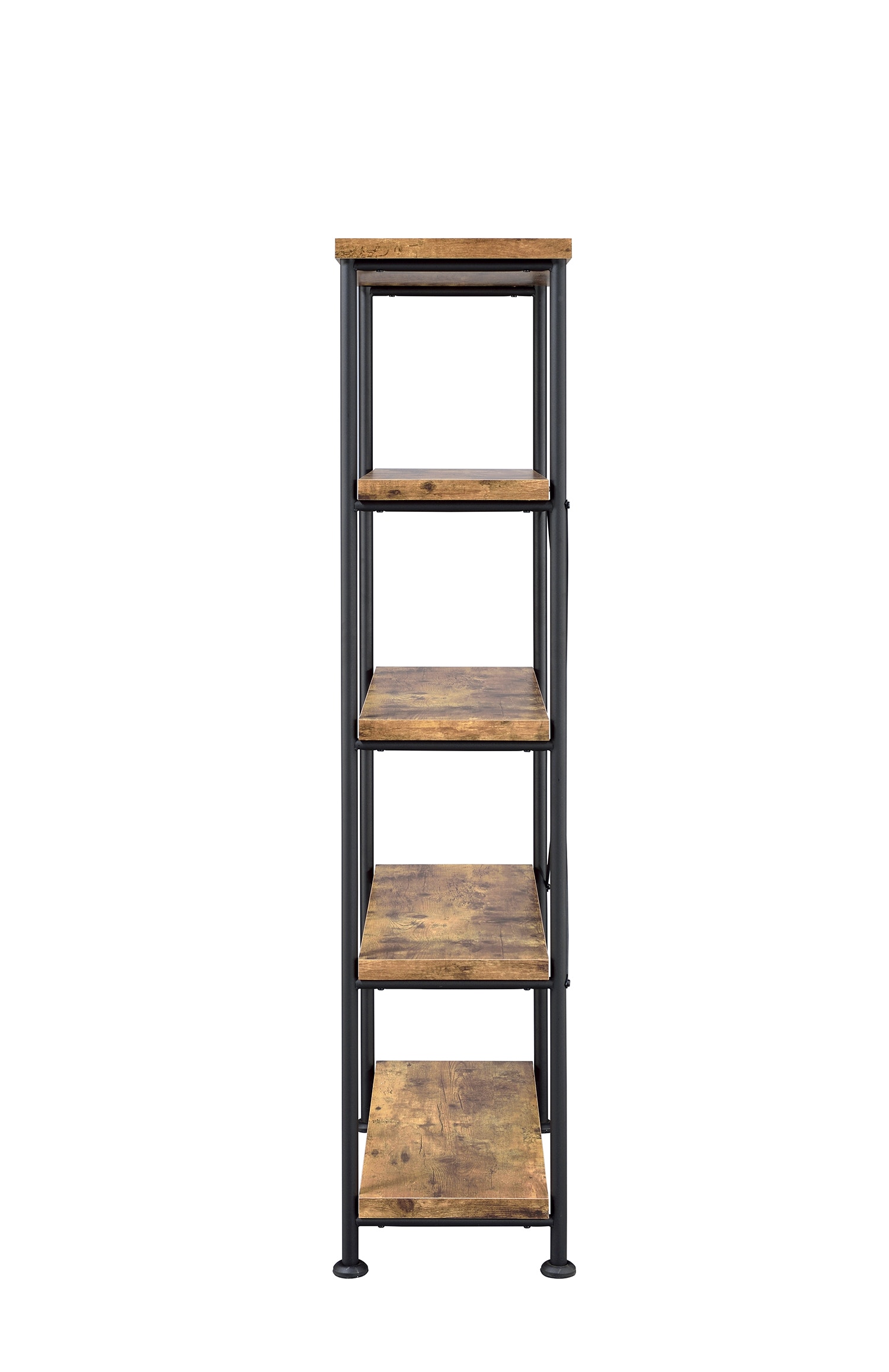 Coaster Home Office Analiese 63-inch 4-shelf Bookshelf Rustic