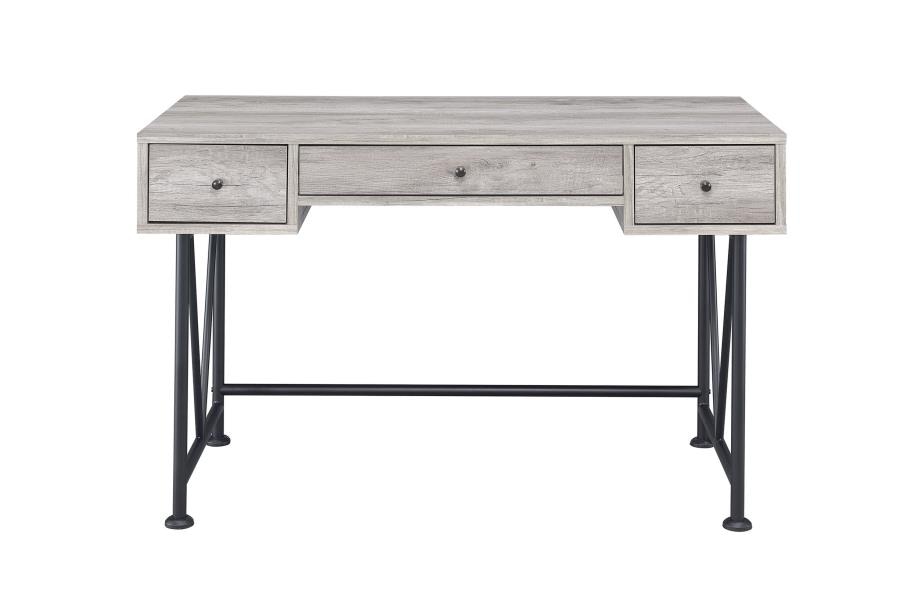 Coaster writing desk on sale in grey driftwood