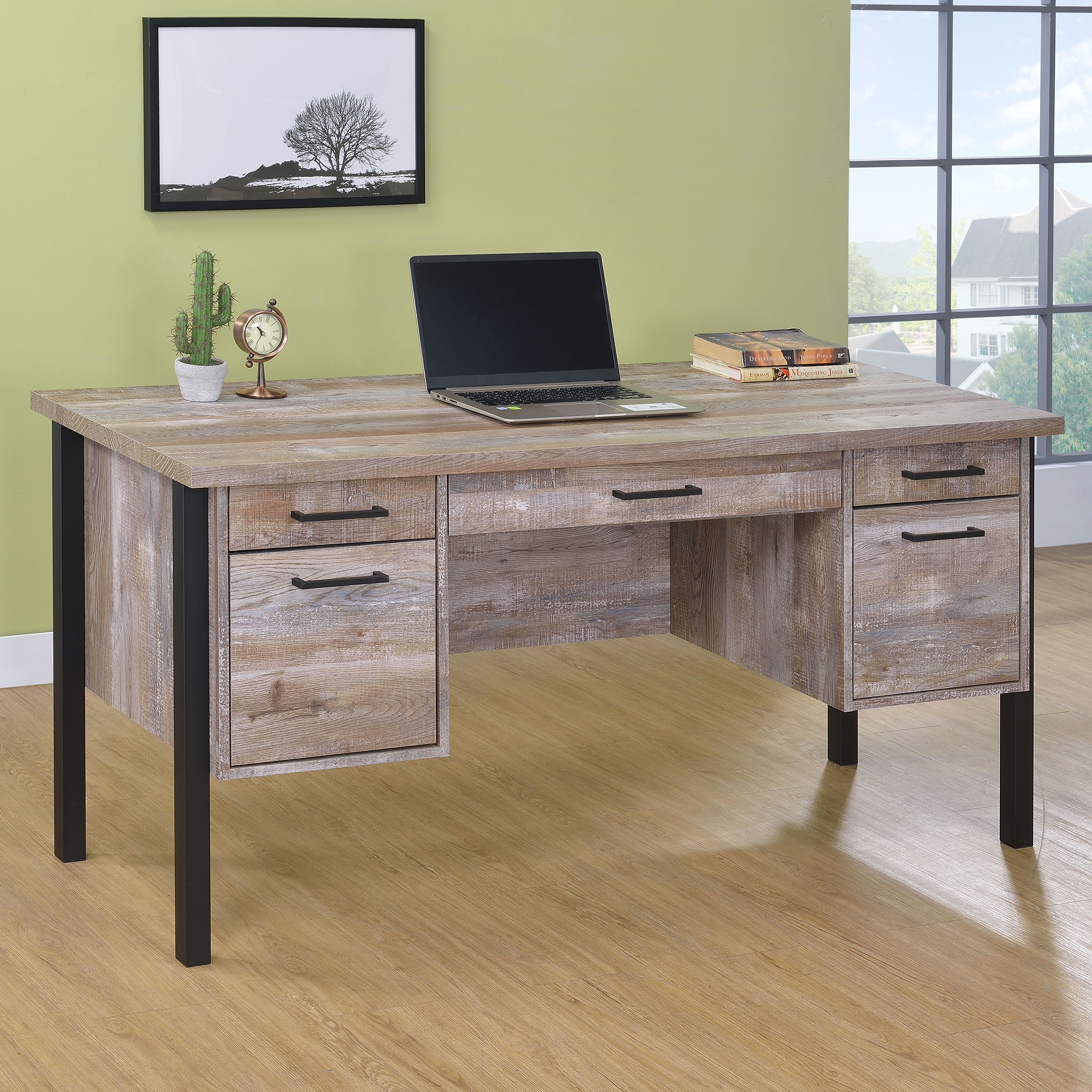 Coaster Home Office Samson 60-inch 4-drawer Office Computer Desk
