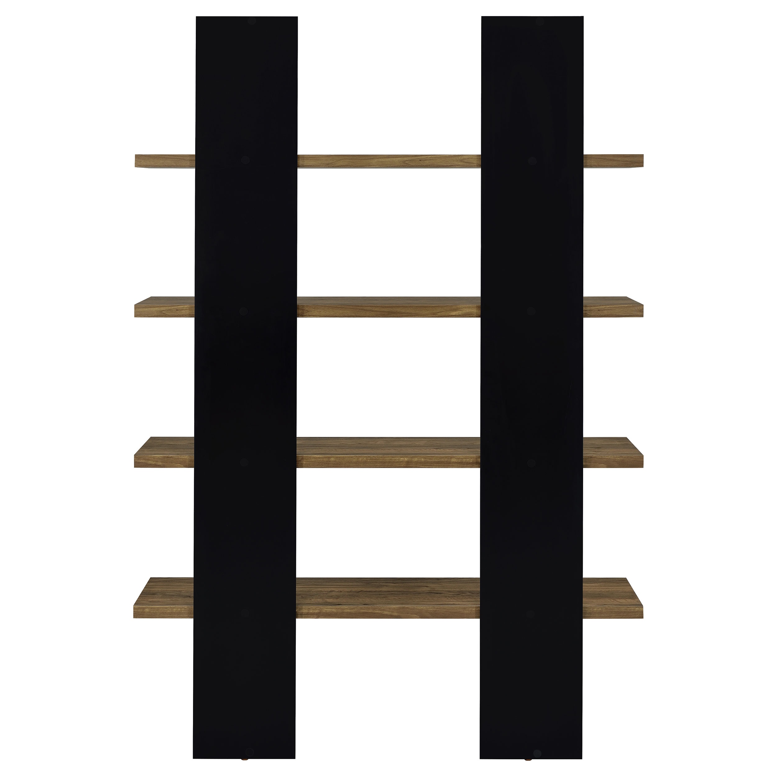 Coaster Home Office Danbrook 71-inch 4-shelf Bookshelf Black And