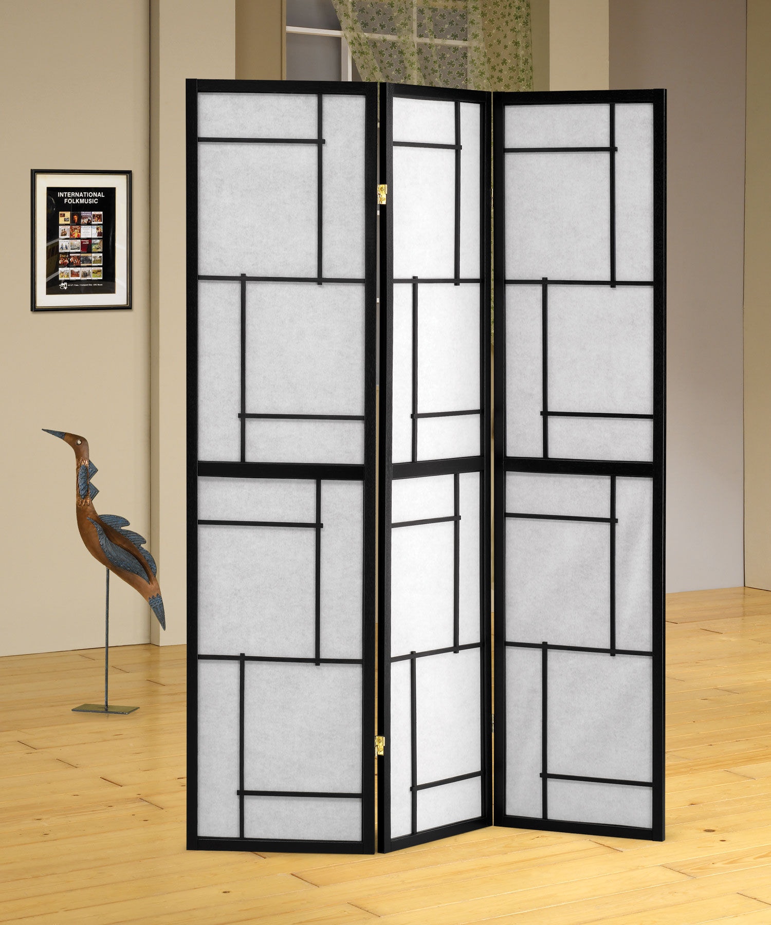 Coaster Home Accents Damis 3-panel Room Divider Folding