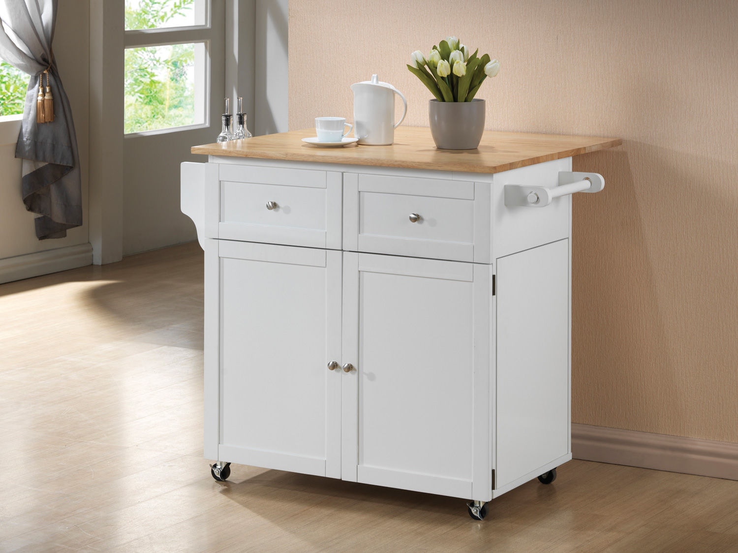 Coaster Casual Dining Kitchen Cart 900558 Rider Furniture