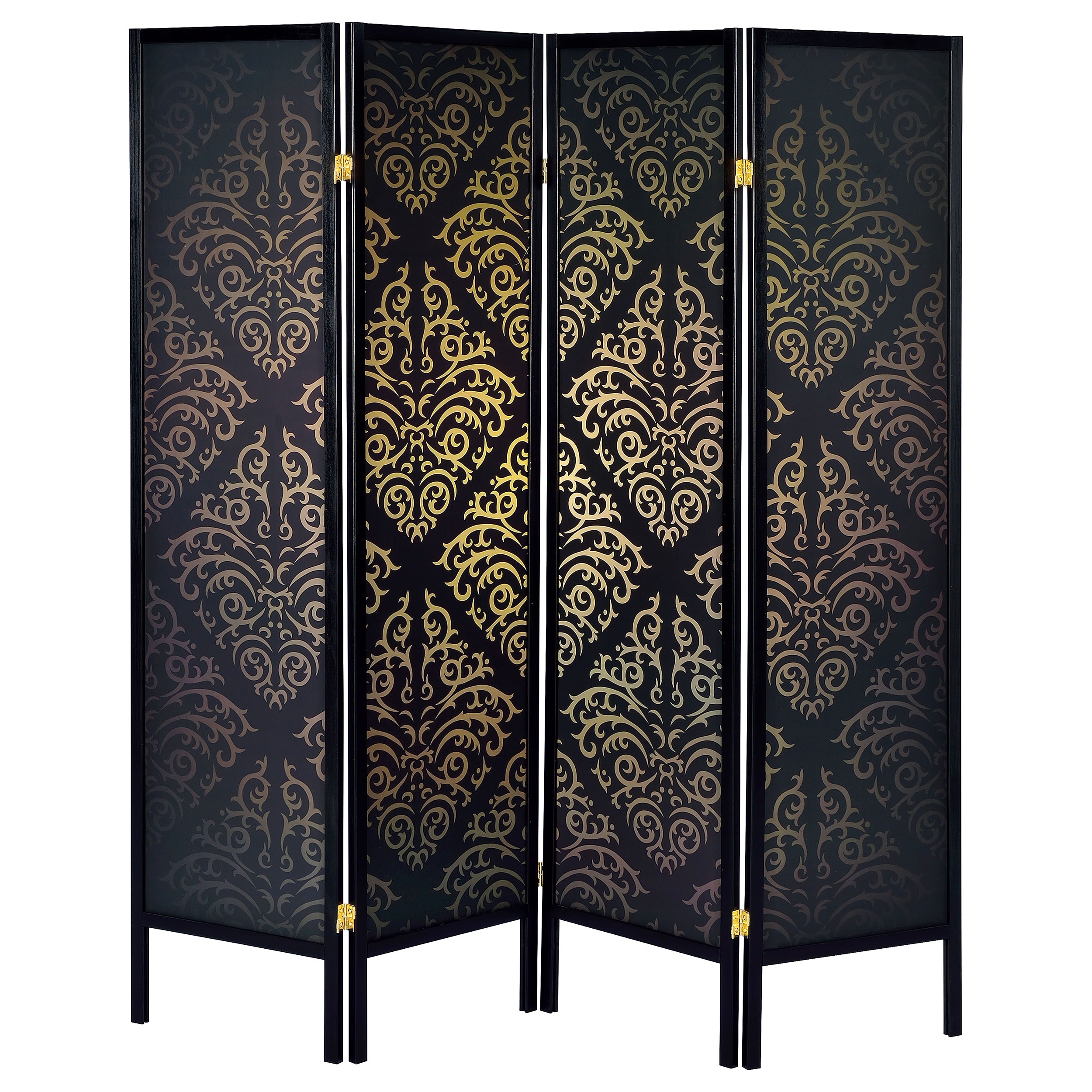 Coaster Home Accents Haidera 4-panel Room Divider Folding Screen