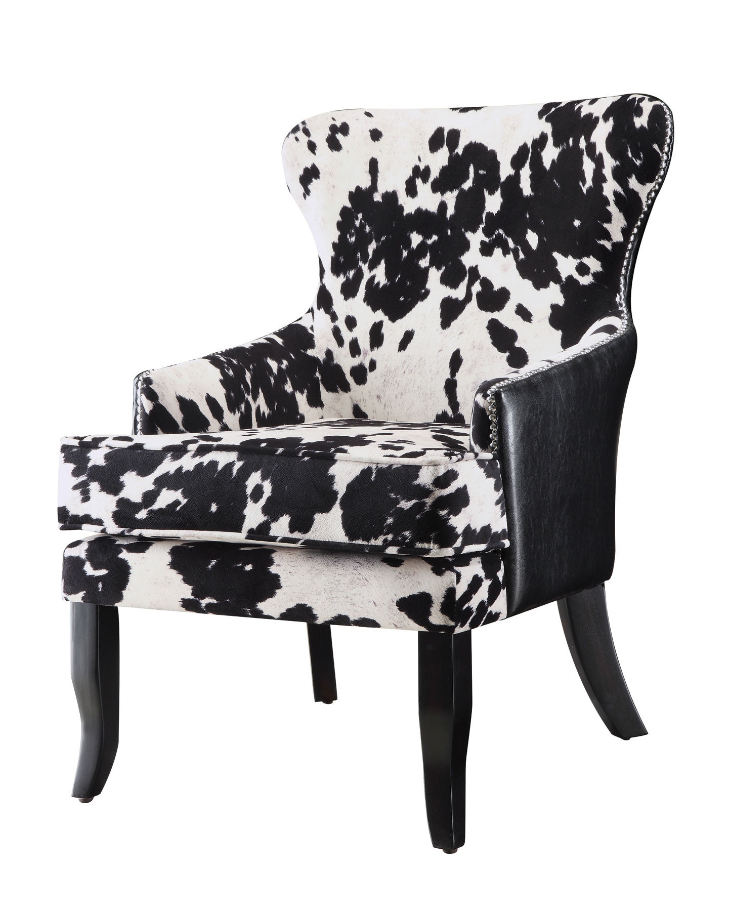 Coaster Living Room Traditional Black And White Accent Chair 902169 Furniture Market Austin, TX