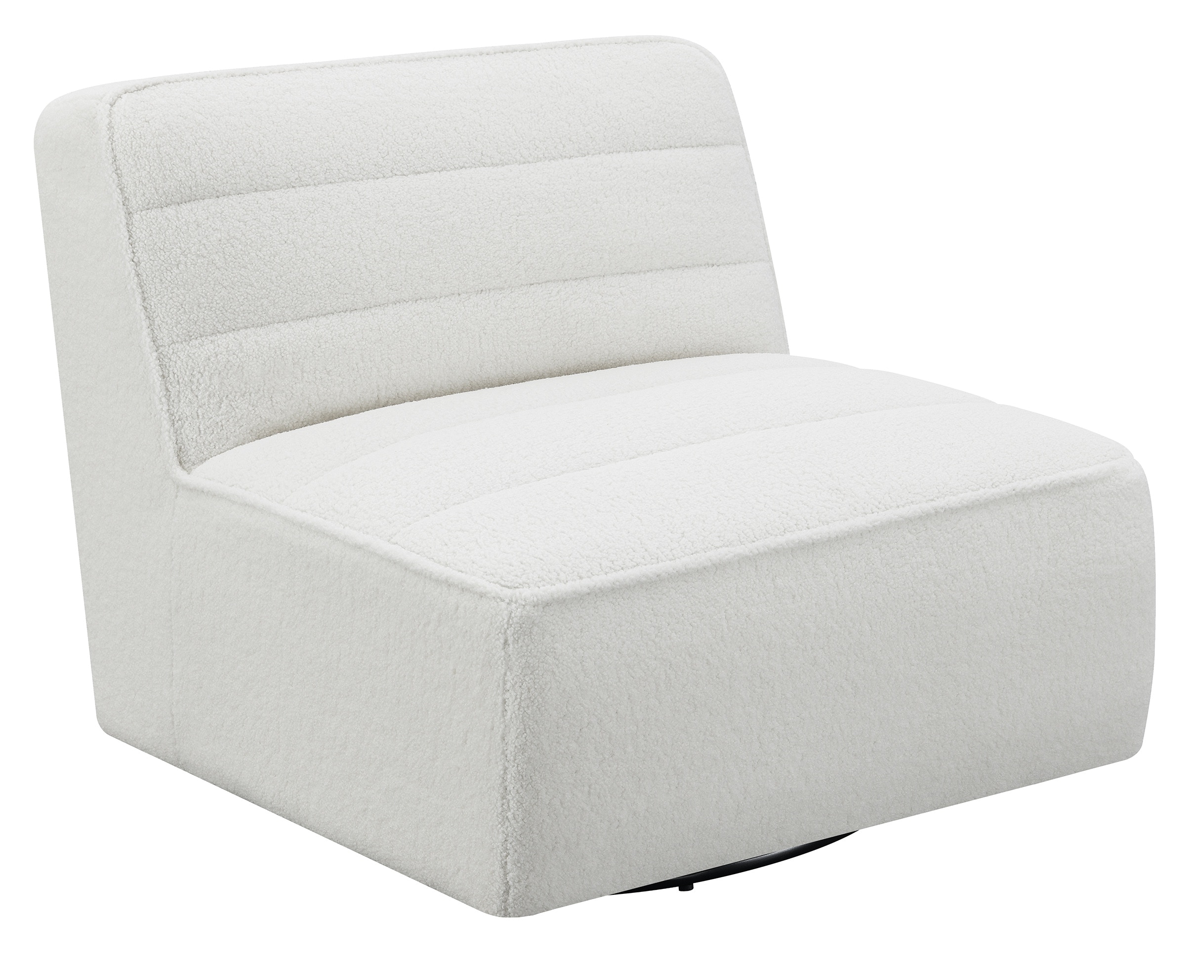 Coaster Living Room Swivel Armless Chair 905723 Rider Furniture