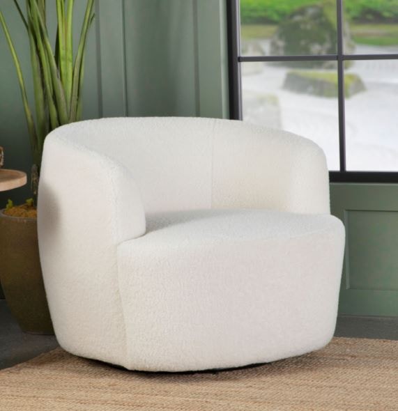 Coaster Living Room Swivel Chair 905726 905726 - Woodstock Furniture u0026  Mattress Outlet - Acworth
