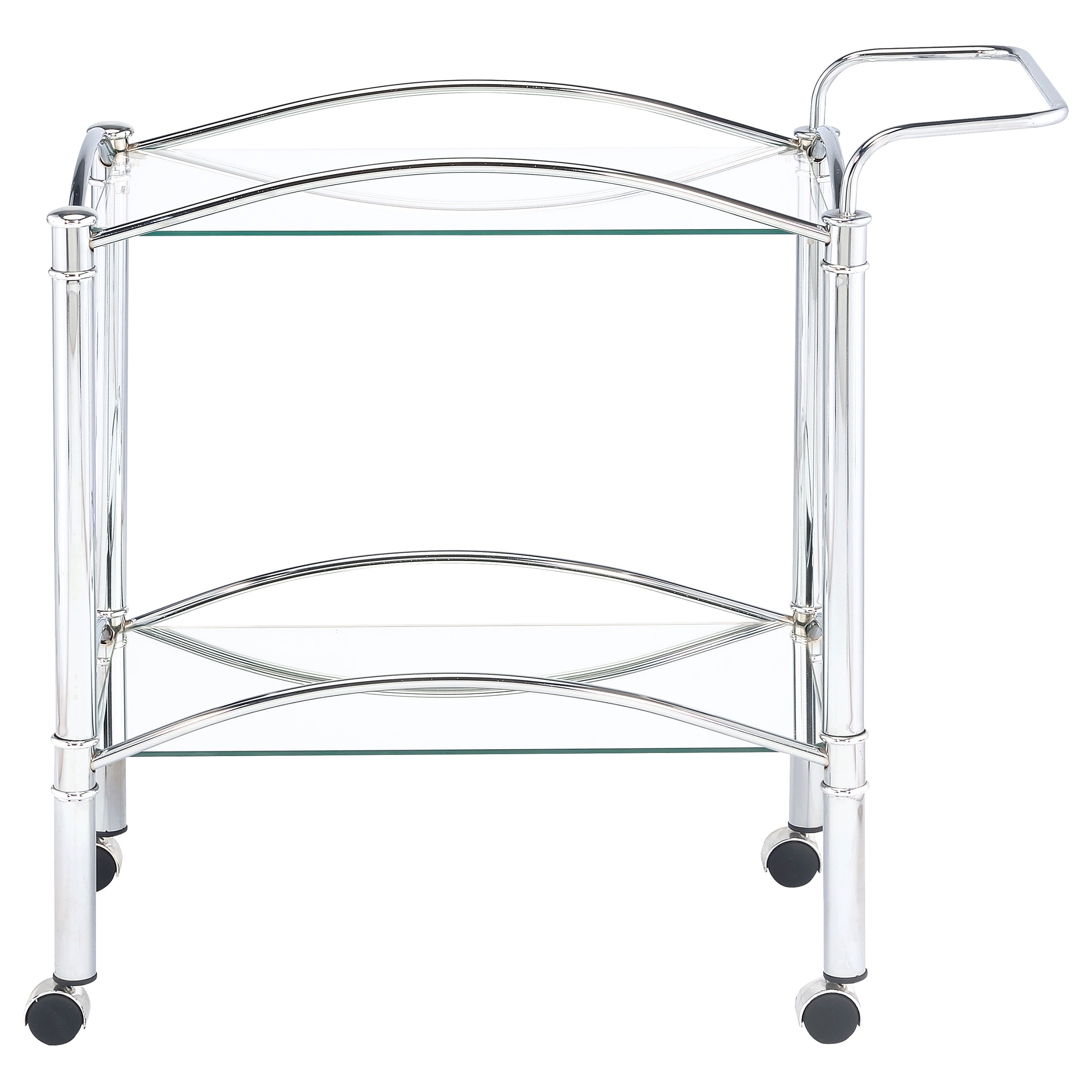 特価商品  Coaster Home Accents Shadix 2-tier Rectangular Glass Shelf ライト・ランタン