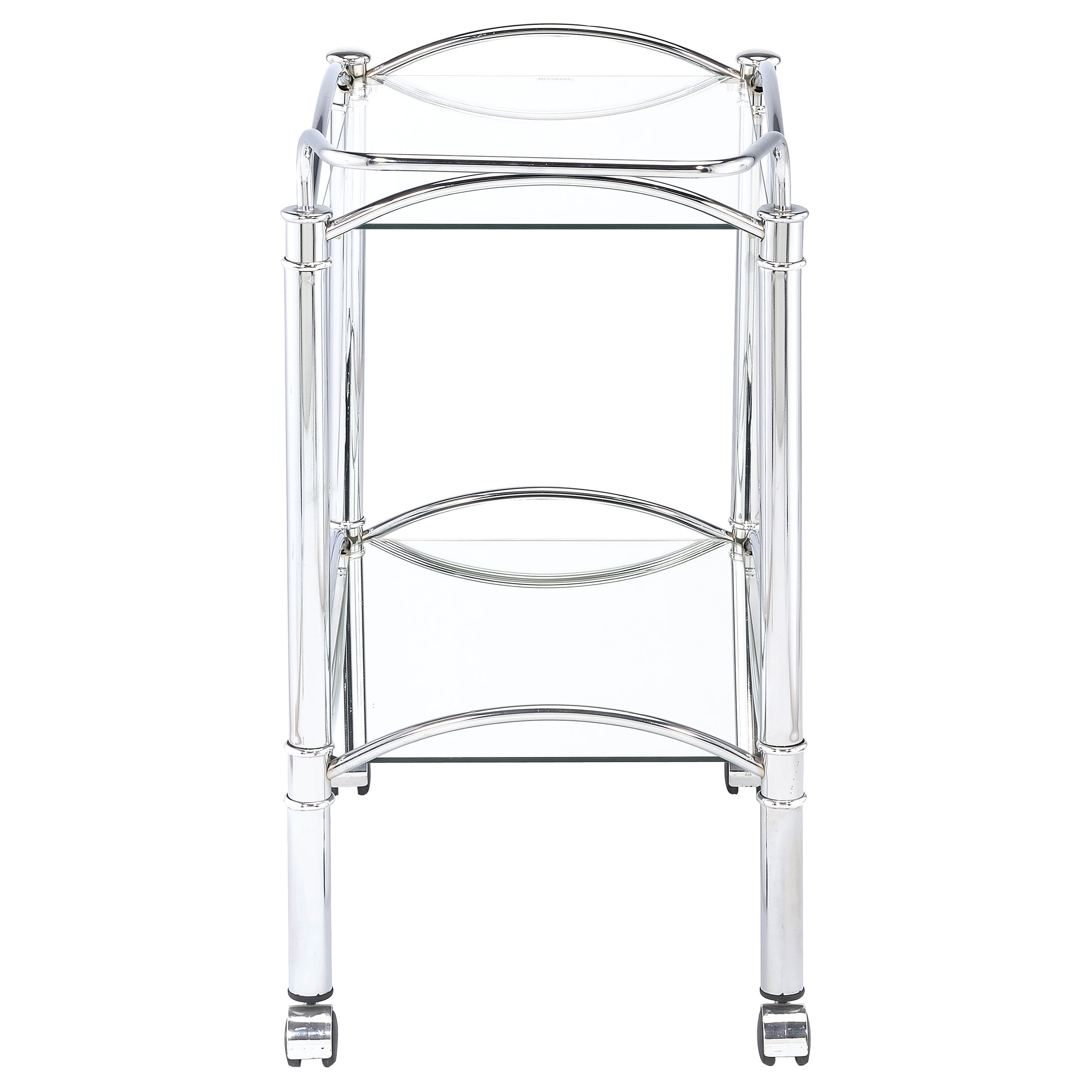 Coaster Home Accents Shadix 2-tier Rectangular Glass Shelf