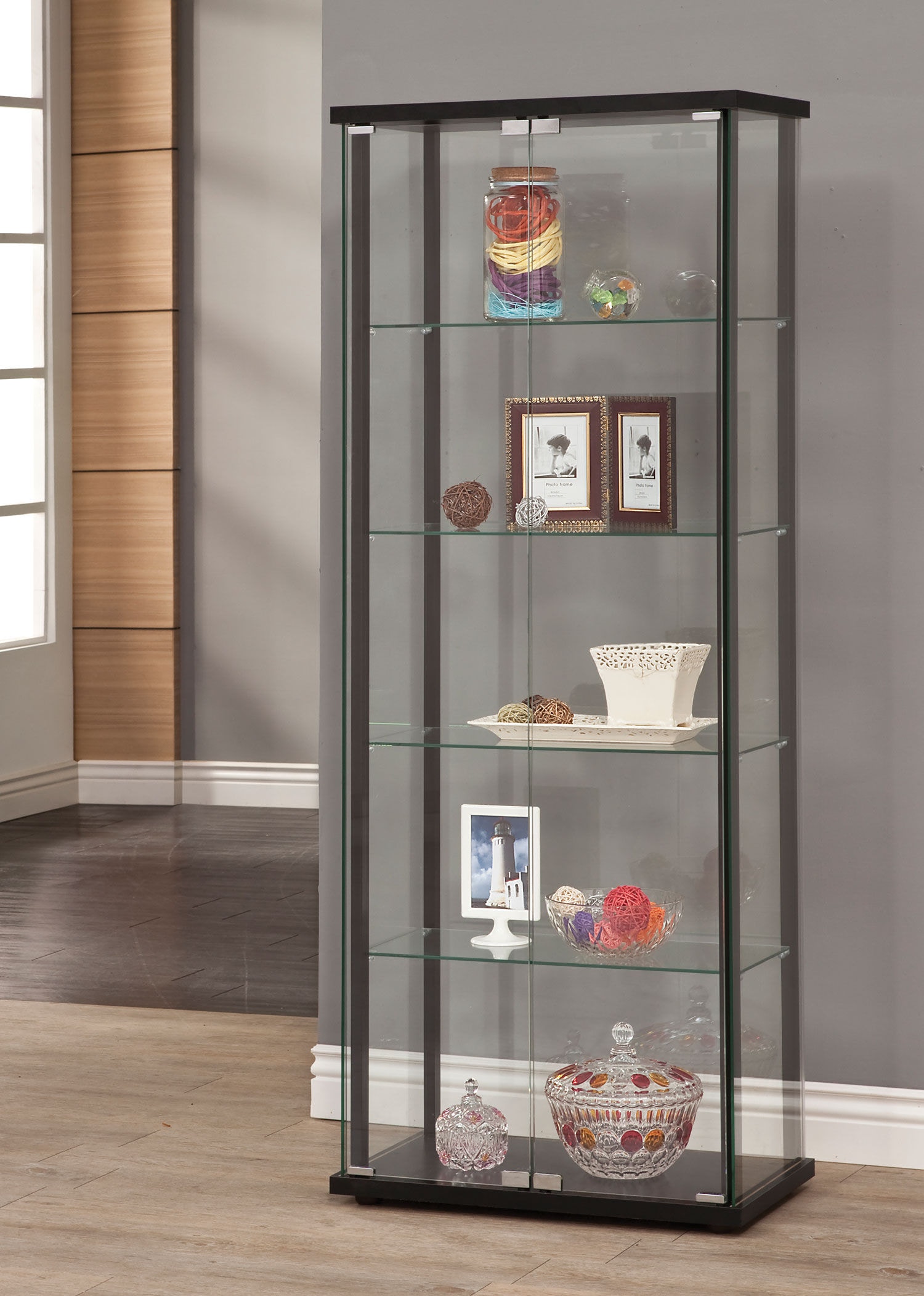 Coaster home deals furnishings curio cabinet