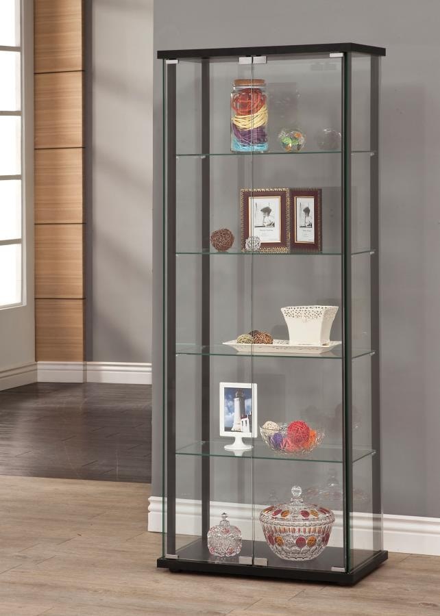 Coaster Living Room Curio Cabinet 950170 Rider Furniture