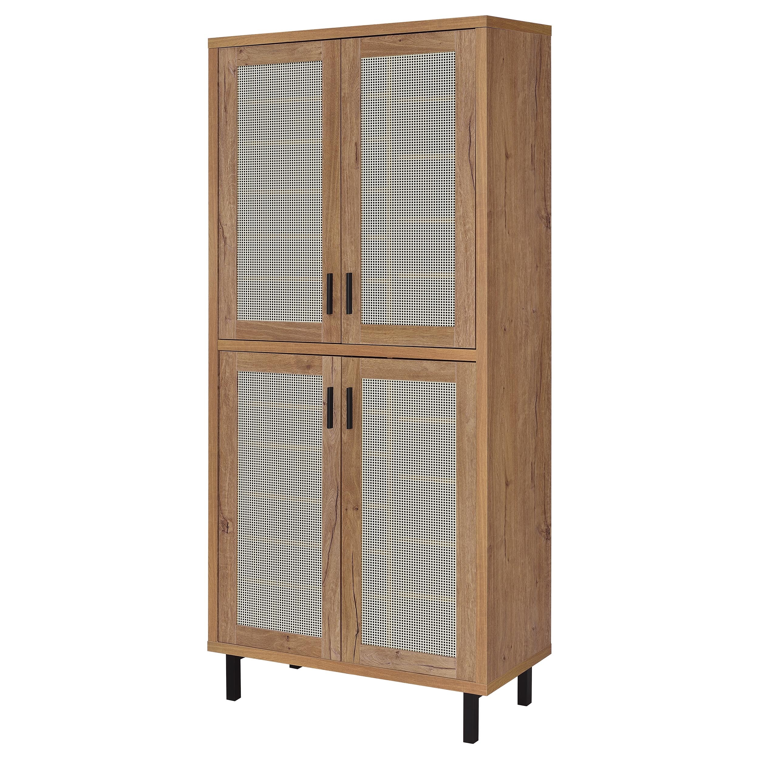 Coaster Living Room Teller 80-inch 4-door Tall Shoe Storage