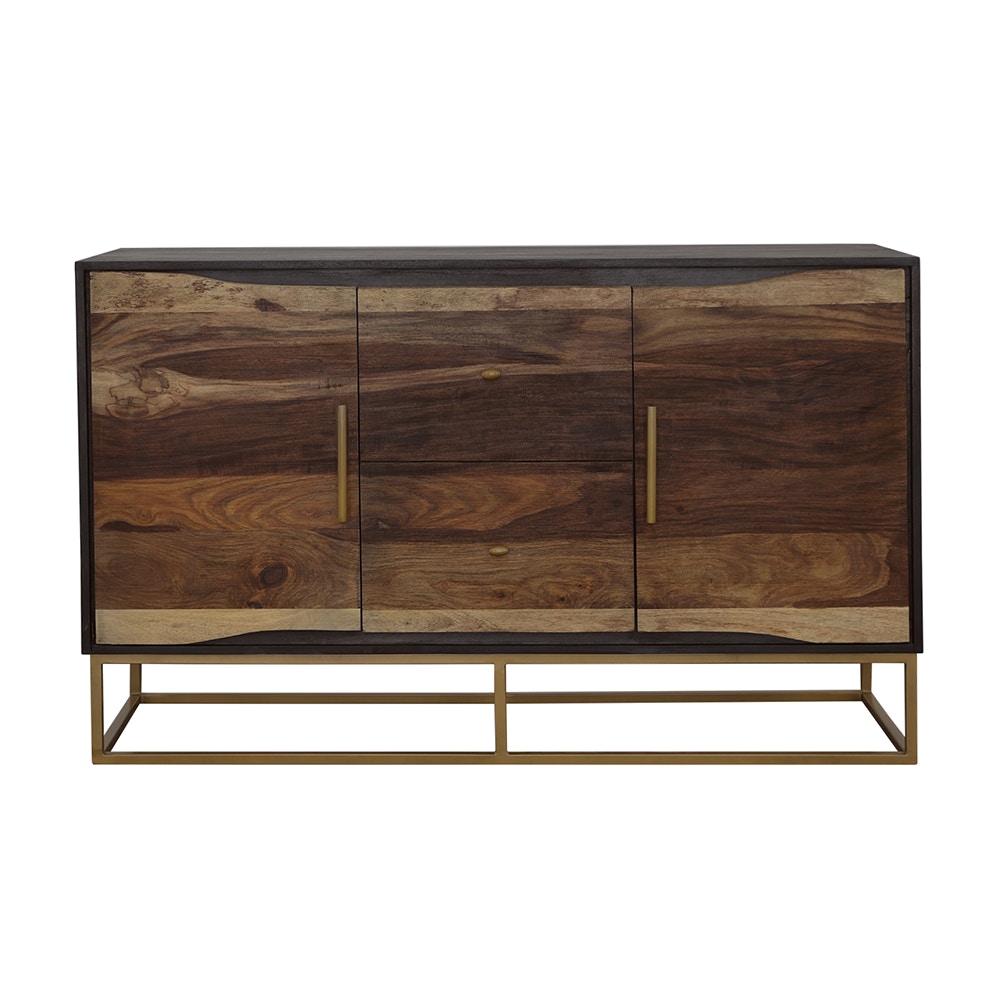 Coaster Living Room Zara 2-door 57-inch Wood Accent Storage