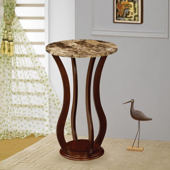 ローズ•ガーデン ジョー•サウス　7㌅ Zuo Outdoor Bayu Brown Aluminum Round End Table | ZD704071