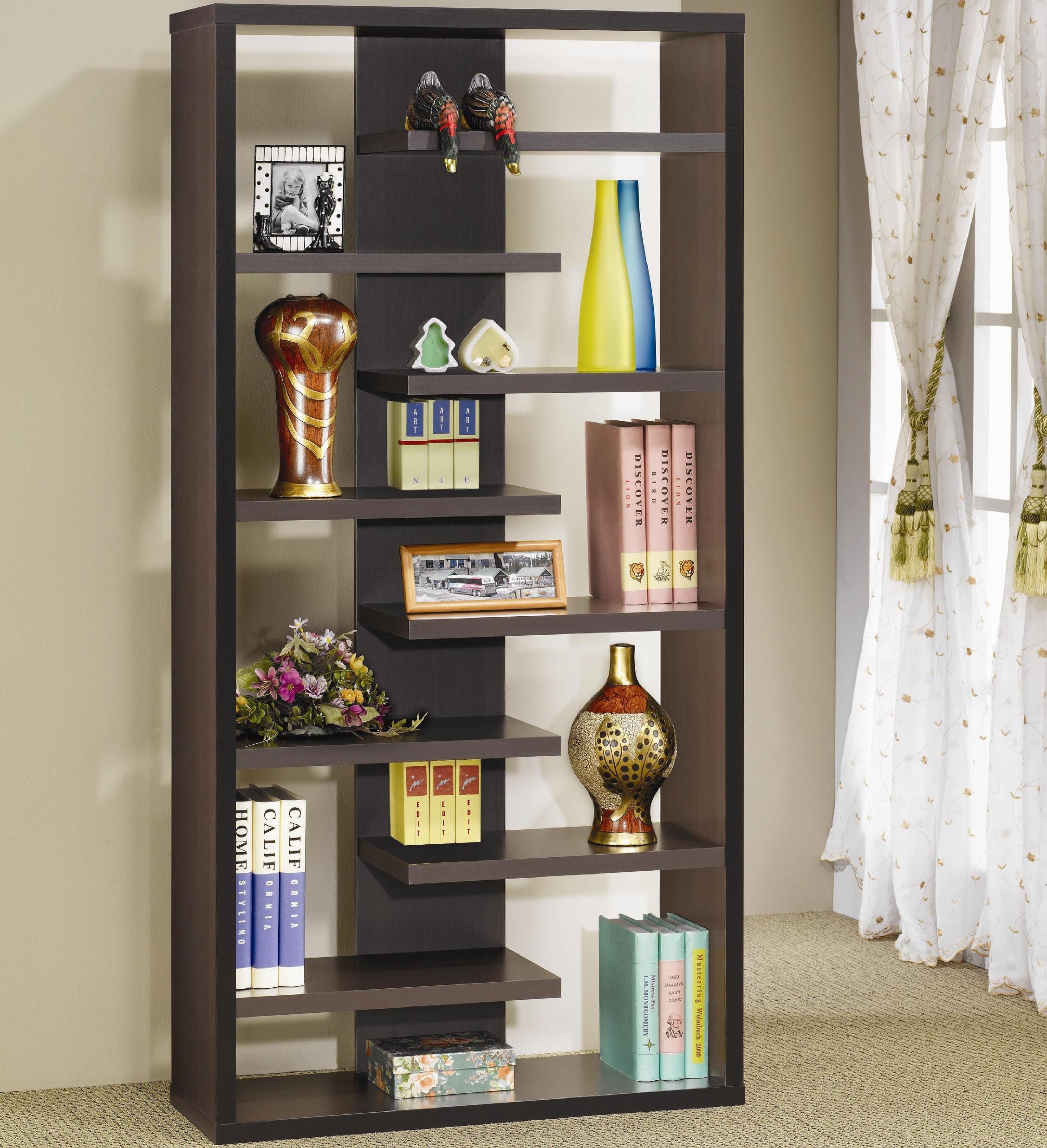 Coaster Home Office Altmark 71-inch 8-shelf Open Bookcase