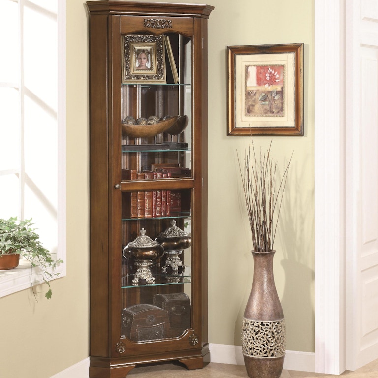 living room furniture curio cabinets